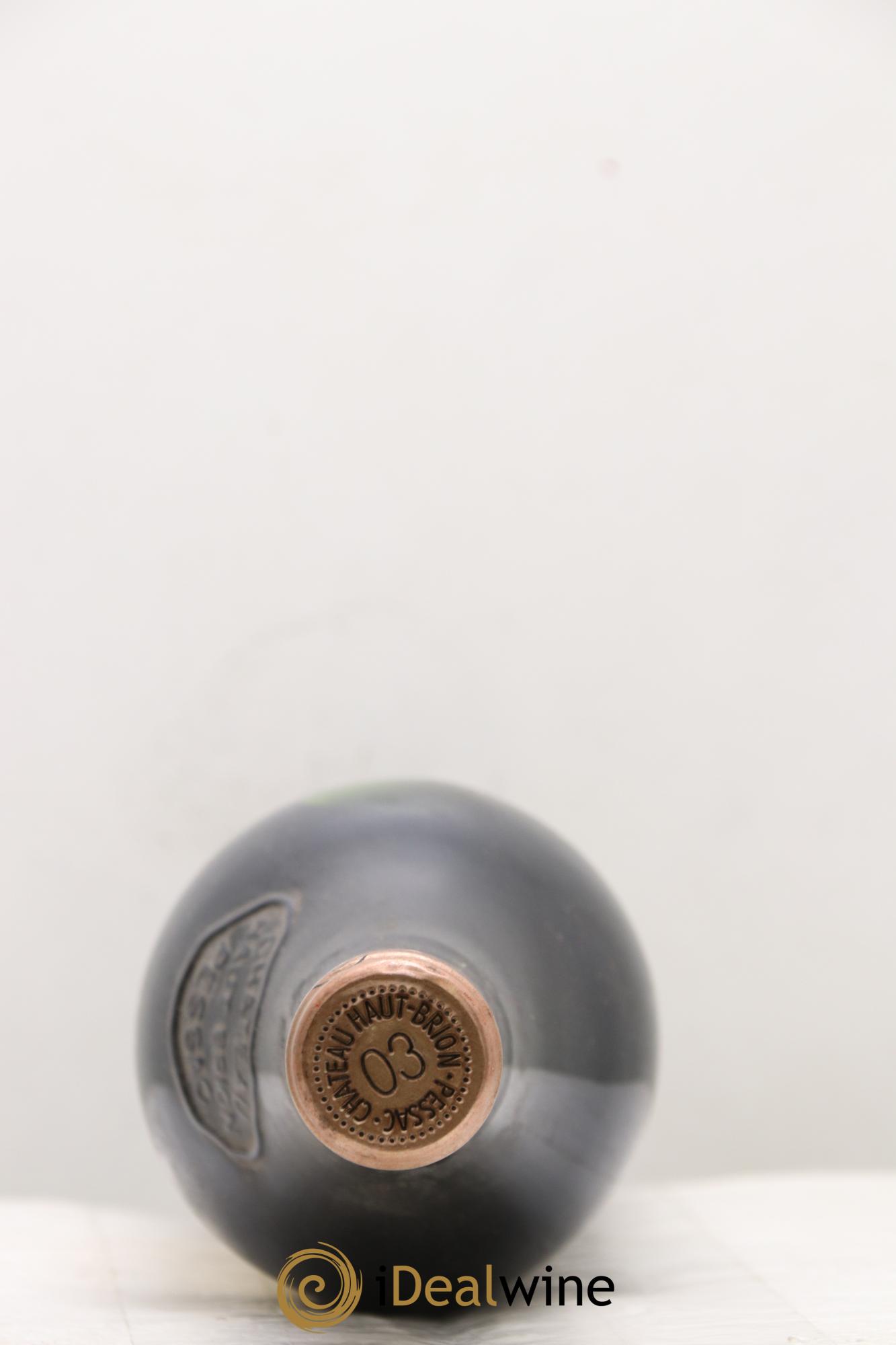 Château Haut Brion 1er Grand Cru Classé 2003 - Lot de 1 bouteille - 1