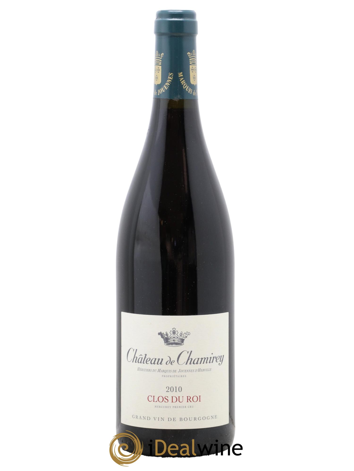 Mercurey 1er Cru Clos du Roi Château de Chamirey 2010 - Lot de 1 bouteille - 0