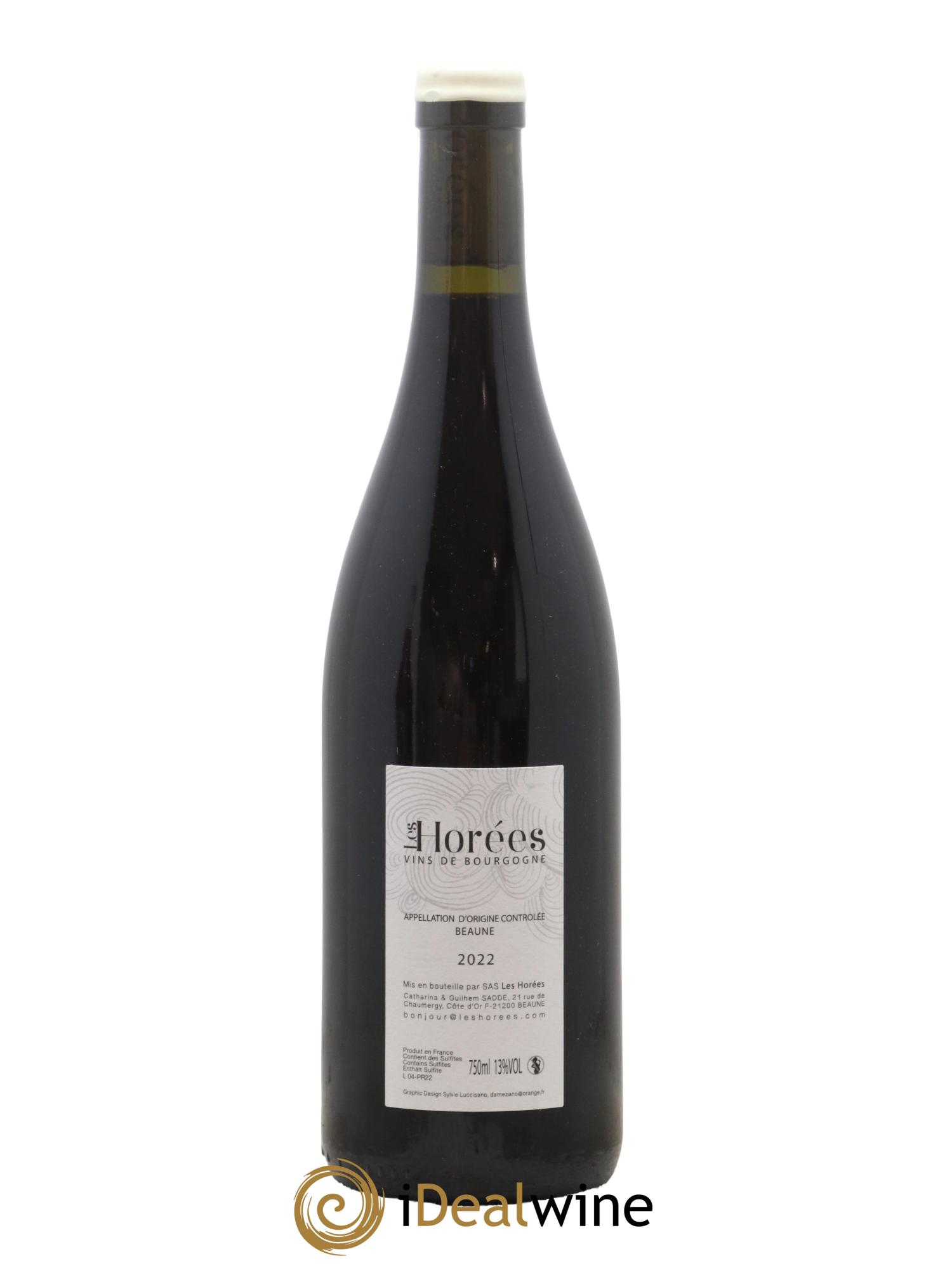 Beaune Les Prévolles Les Horées 2022 - Lot de 1 bouteille - 1