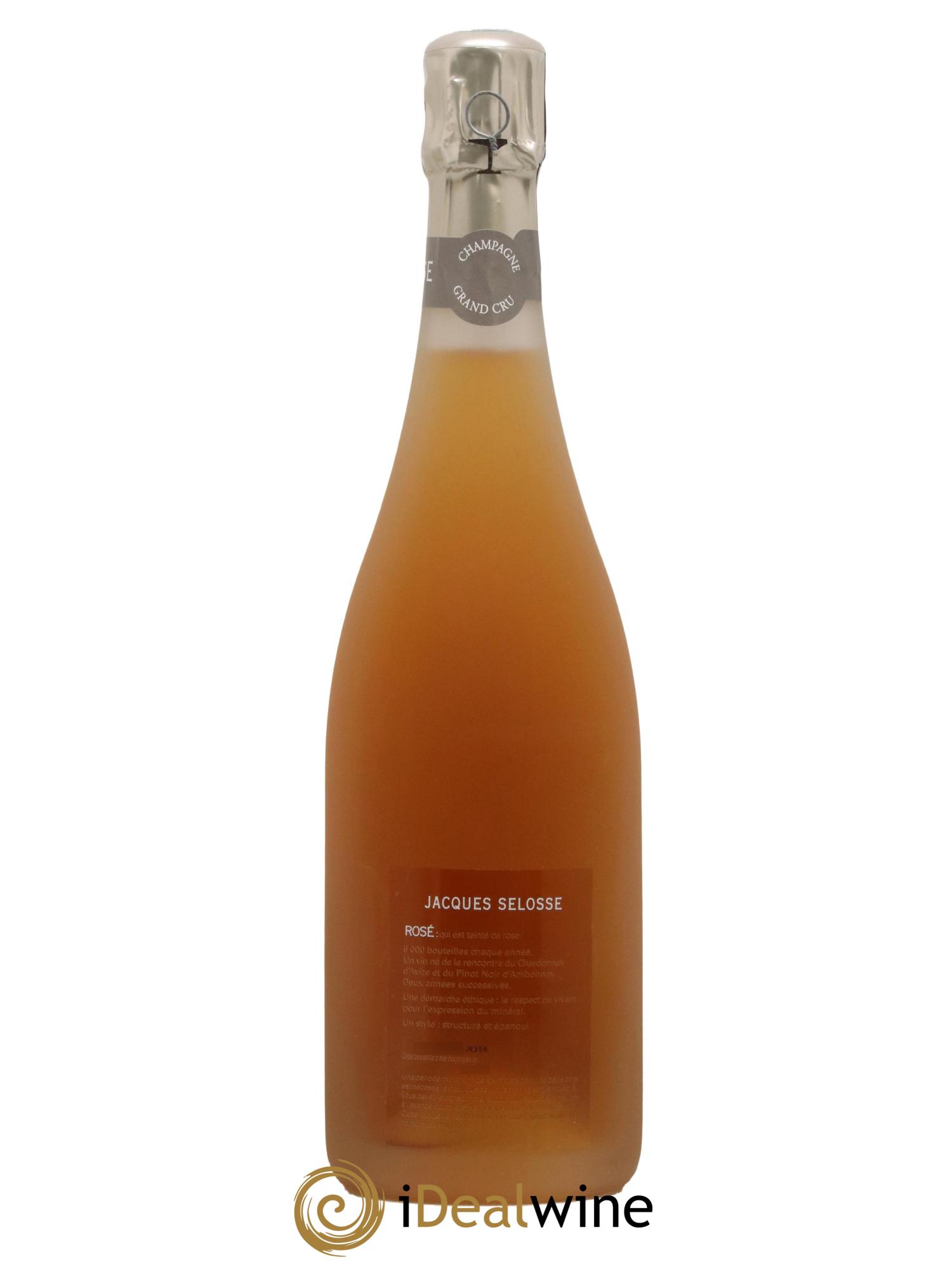 Rosé Brut Jacques Selosse - Lot de 1 bouteille - 1