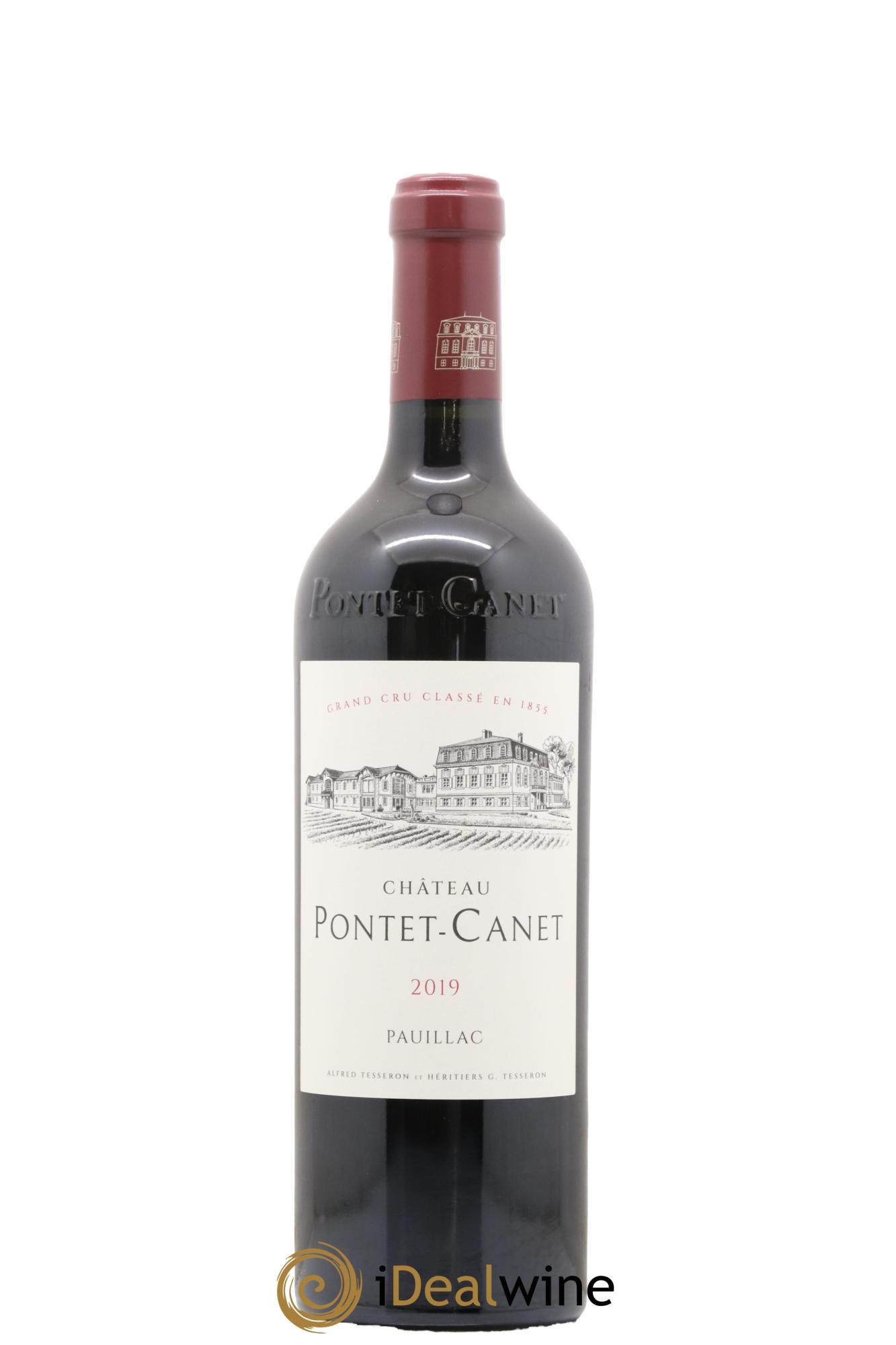 Château Pontet Canet 5ème Grand Cru Classé 2019 - Lot de 1 bouteille - 0