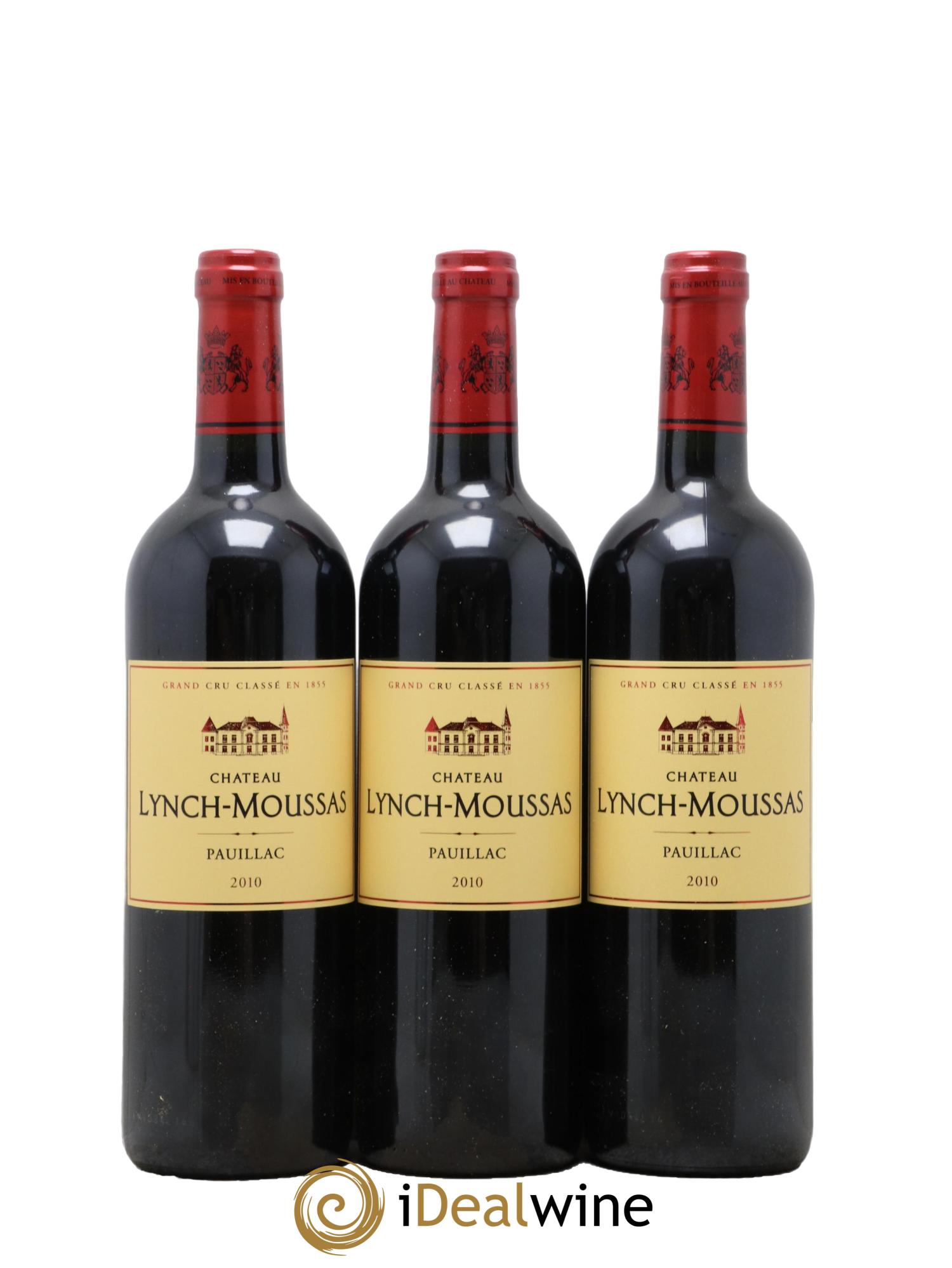 Château Lynch Moussas 5ème Grand Cru Classé 2010 - Lot of 6 bottles - 1