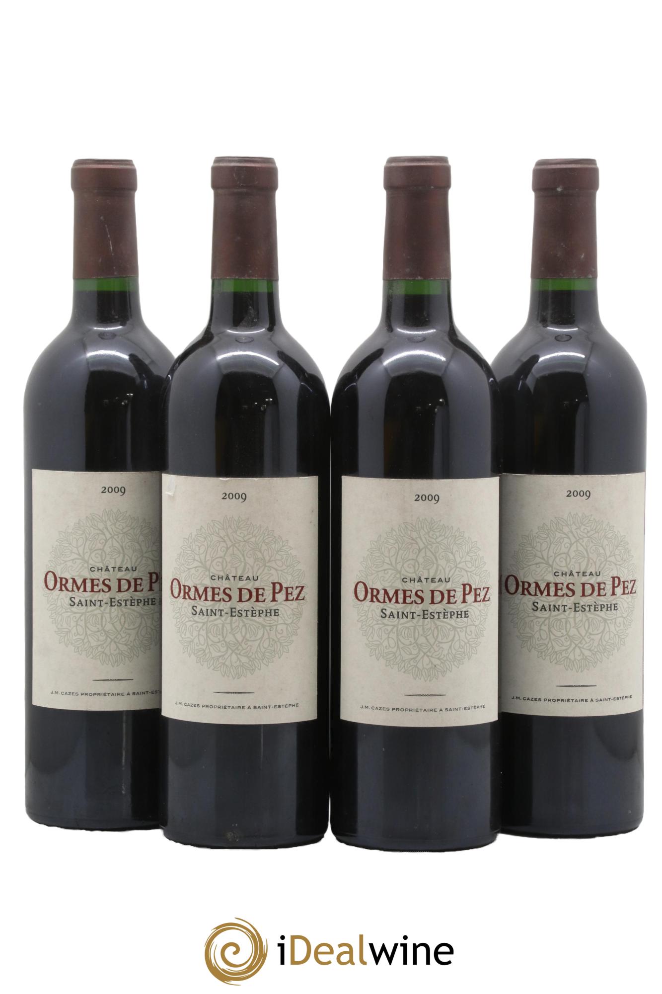 Château les Ormes de Pez 2009 - Lot de 4 bouteilles - 0