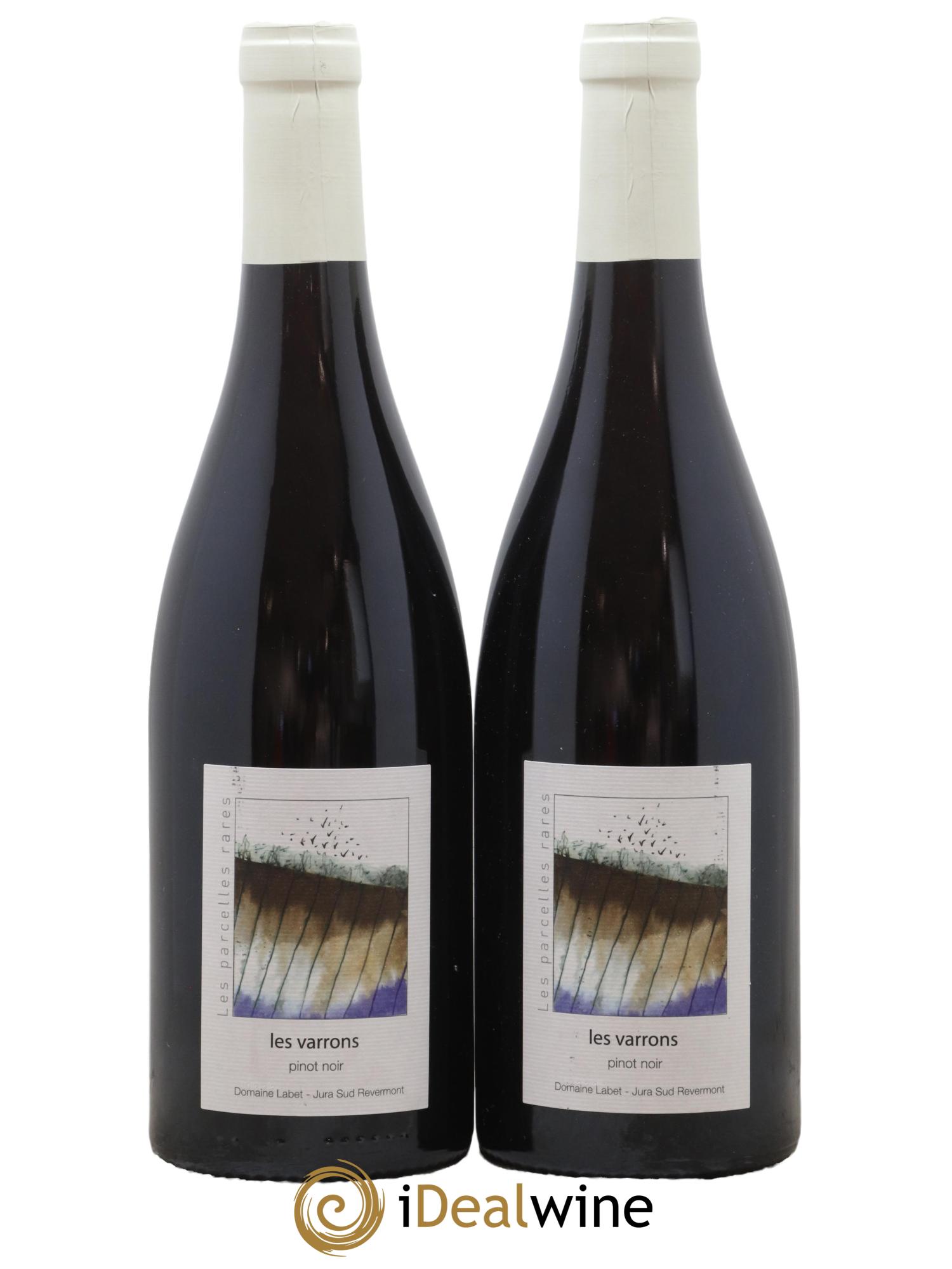 Côtes du Jura Pinot Noir Les Varrons Sélection Massale Romain - Julien - Charline Labet 2021 - Lot de 2 bouteilles - 0