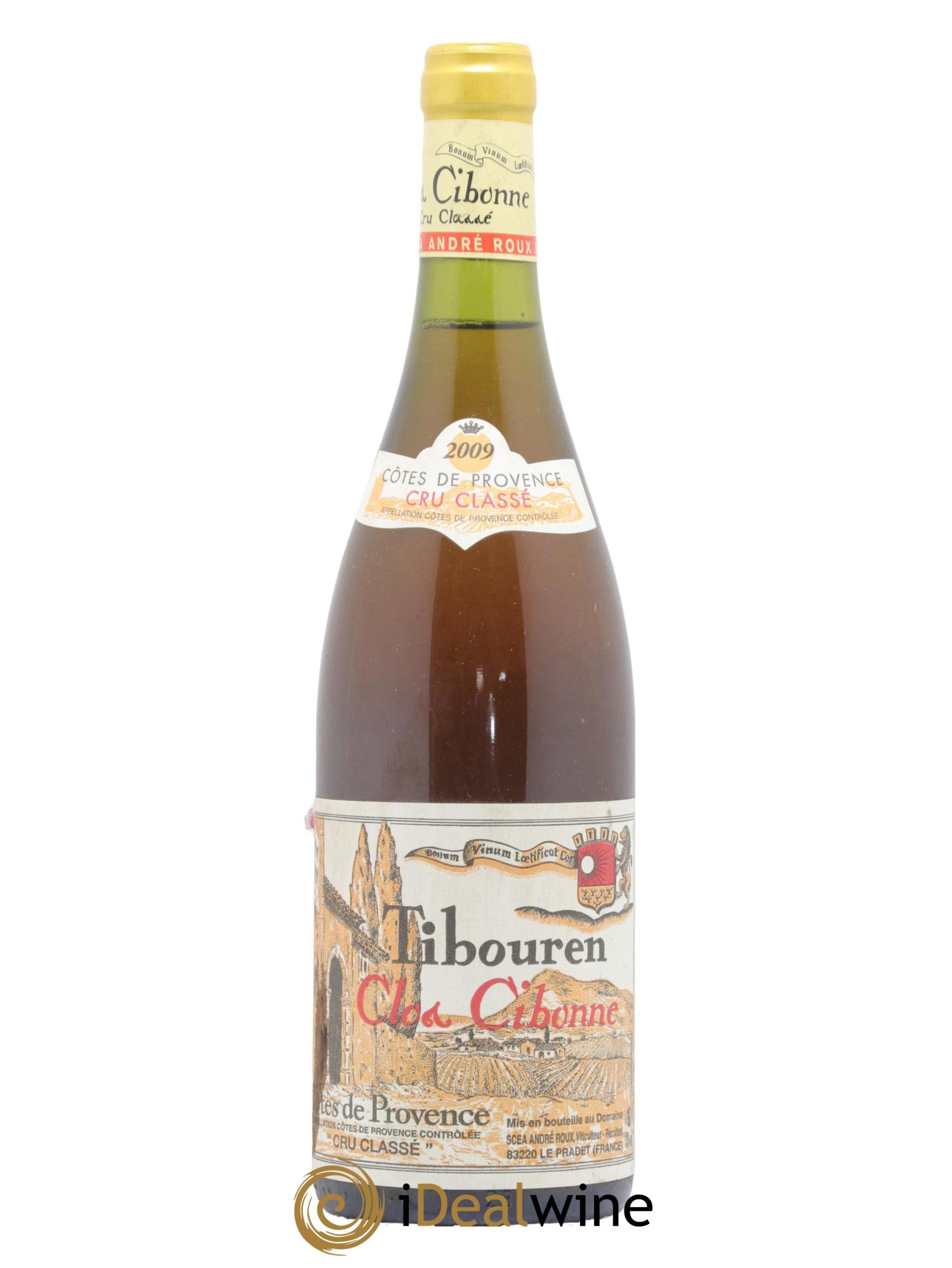 Côtes de Provence Clos Cibonne Tibouren 2009 - Lot de 1 bouteille - 0