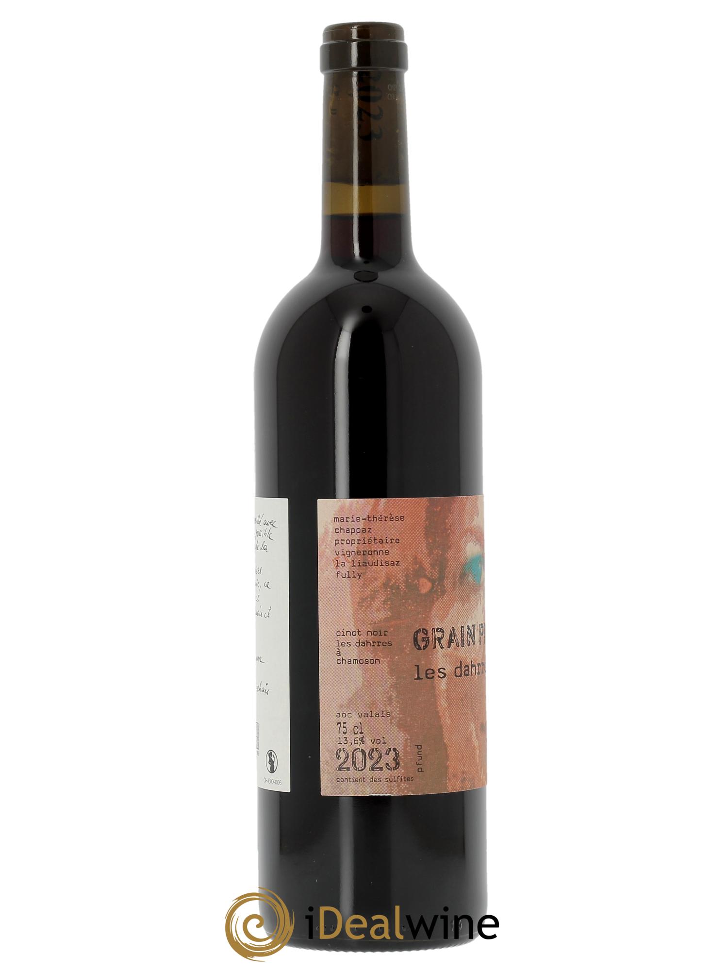 Valais Marie-Thérèse Chappaz Grain Pinot Les Dahrres  2023 - Posten von 1 Flasche - 1