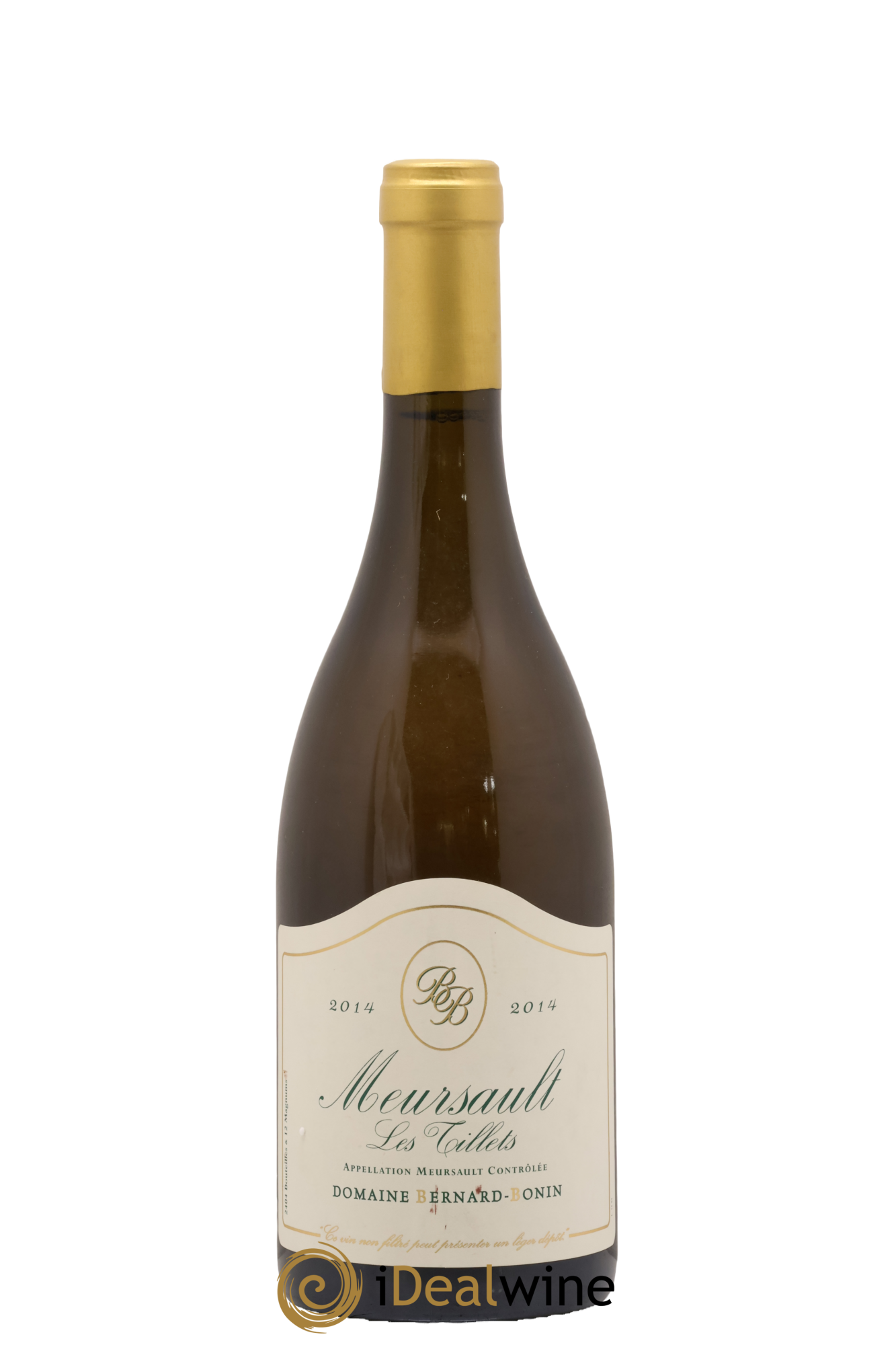 Meursault Les Tillets Bernard Bonin 2014 - Lot of 1 bottle - 0