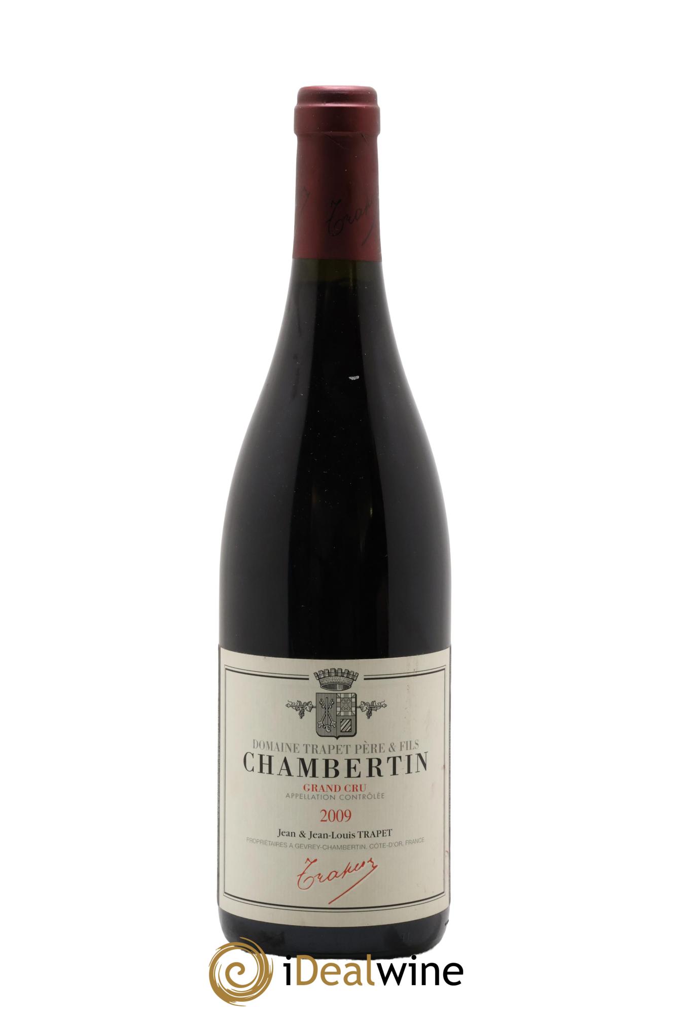 Chambertin Grand Cru Domaine Trapet 2009 - Lot de 1 bouteille - 0