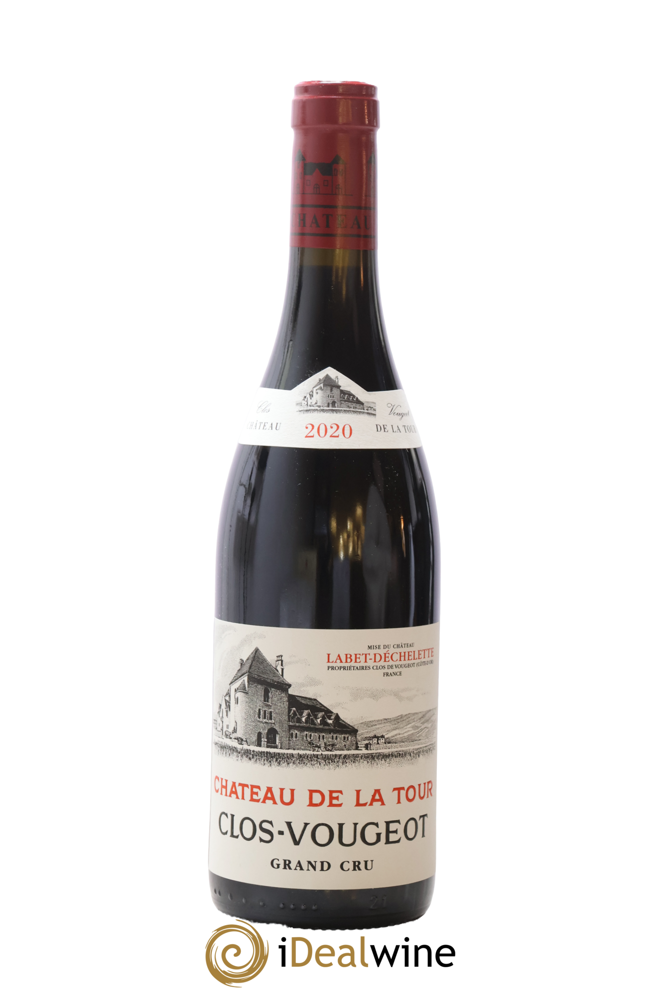 Clos de Vougeot Grand Cru Château de La Tour 2020 - Lote de 1 botella - 0