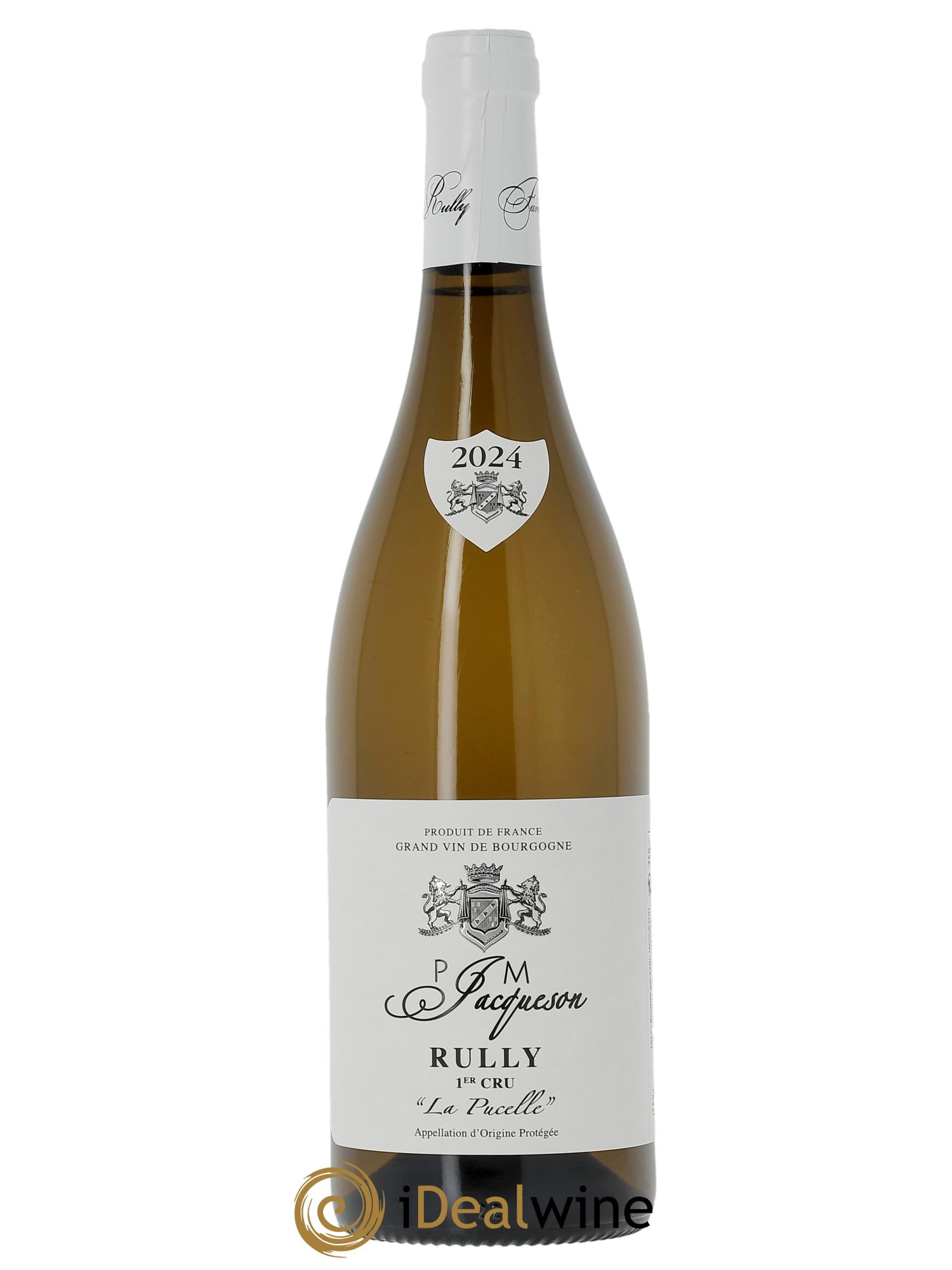 Rully 1er Cru La Pucelle Paul & Marie Jacqueson 2024 - Lot of 1 bottle - 0