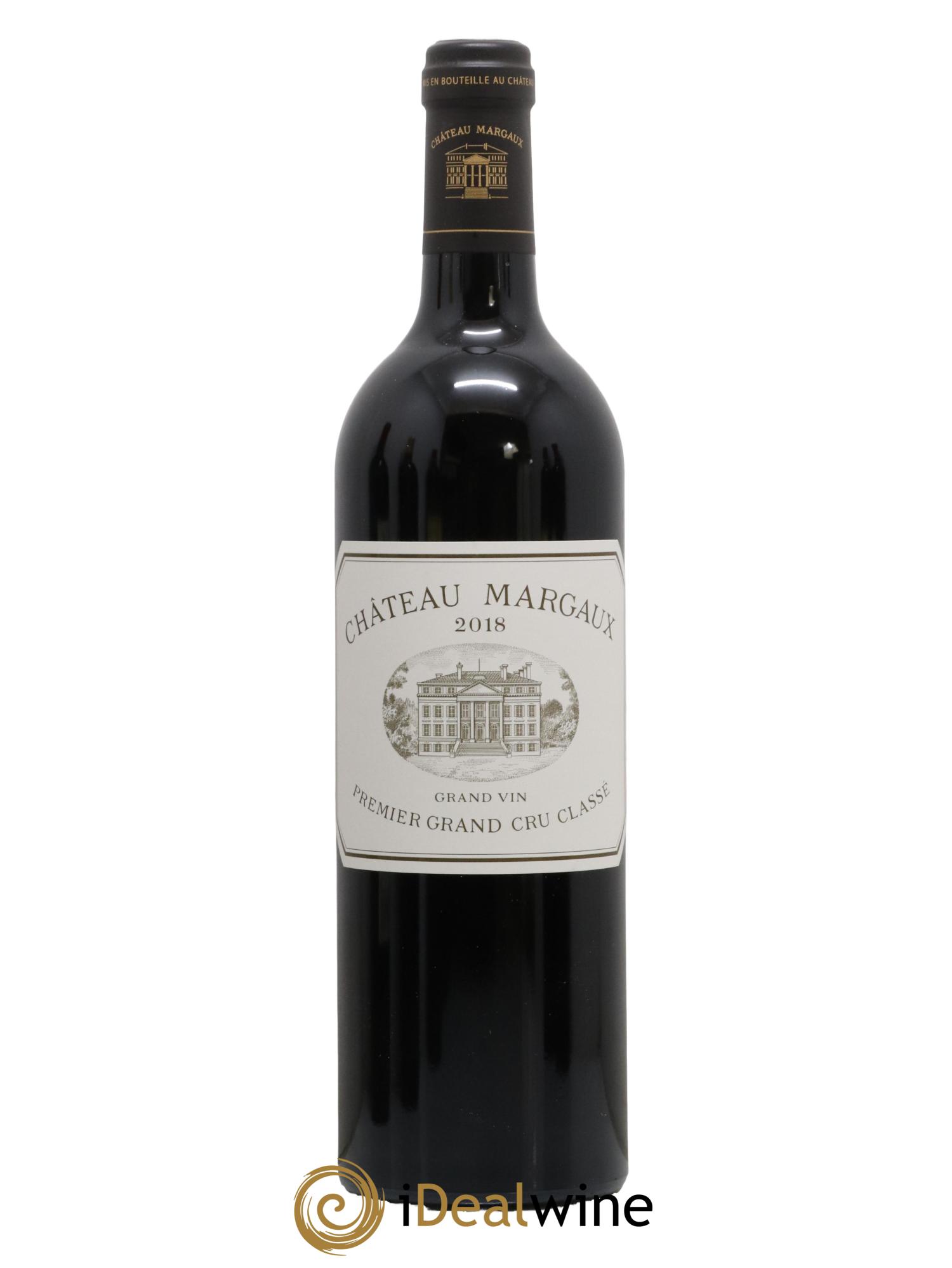 Château Margaux 1er Grand Cru Classé 2018 - Lot de 1 bouteille - 0