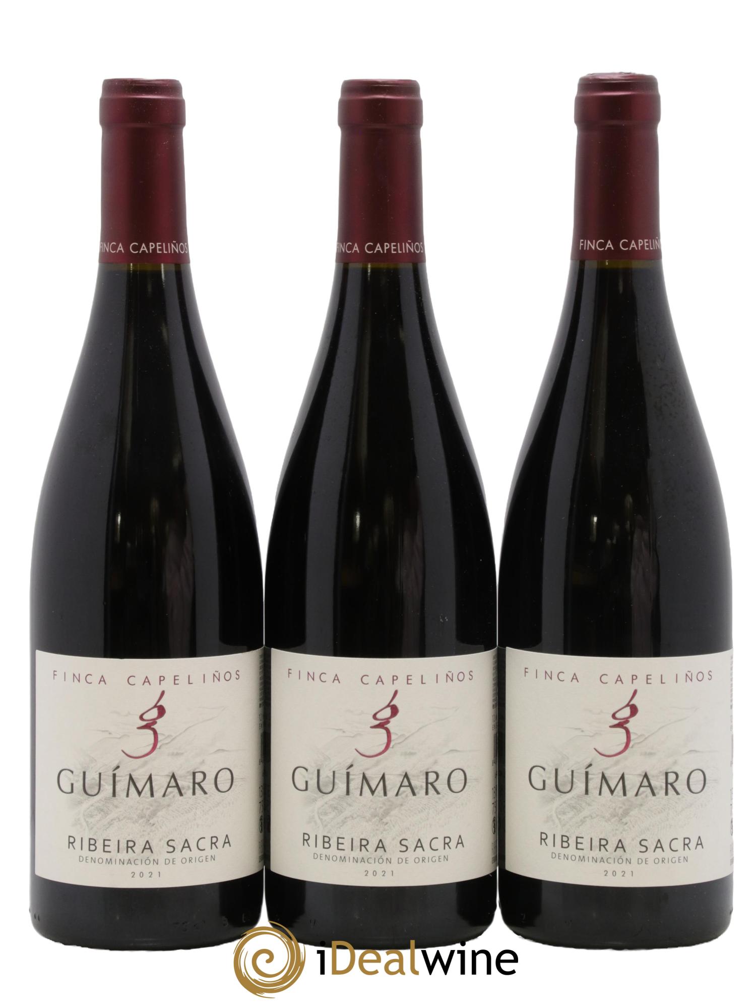 Espagne Adeguas Guimaro Finca Cappelinos 2021 - Lot de 3 bouteilles - 0