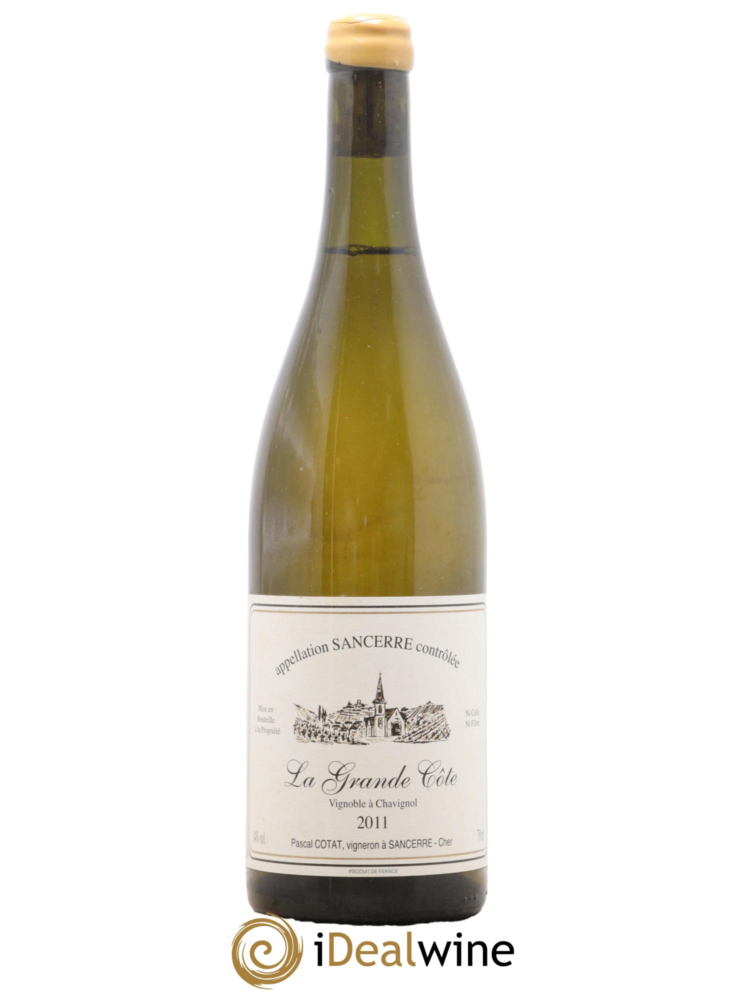 Sancerre La Grande Côte Pascal Cotat 2011 - Lot de 1 bouteille - 0