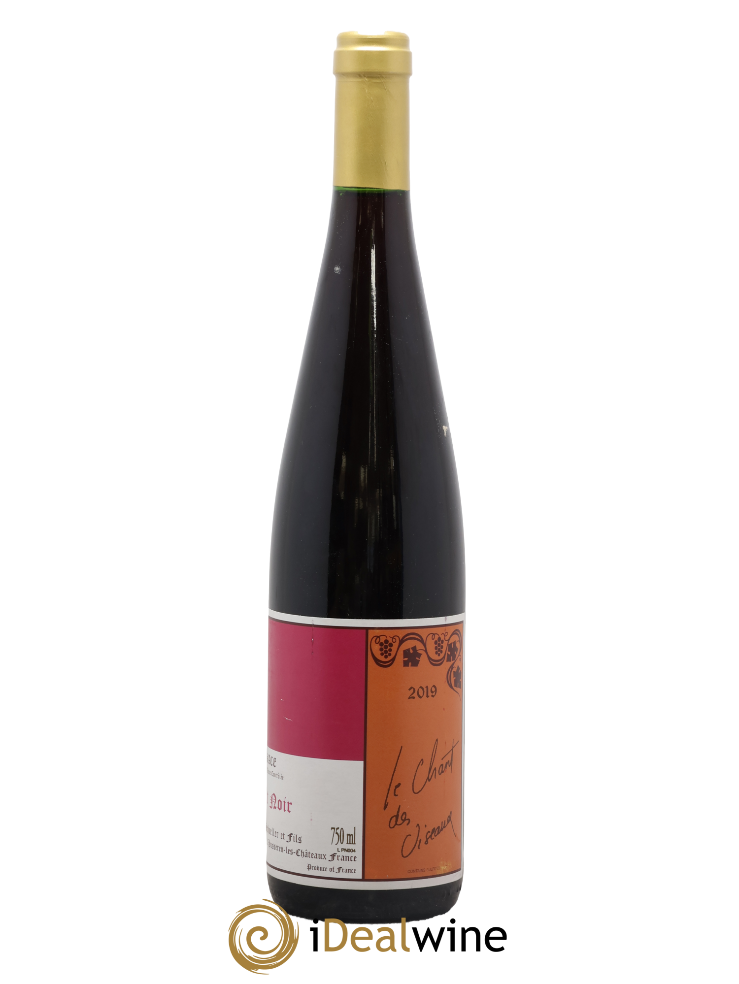 Alsace Pinot noir Le Chant des Oiseaux Gérard Schueller (Domaine) 2019 - Lot de 1 bouteille - 0