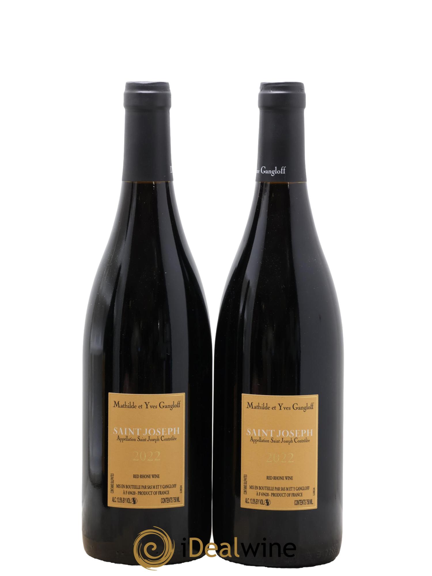 Saint-Joseph Gangloff (Domaine) 2022 - Lot of 2 bottles - 1
