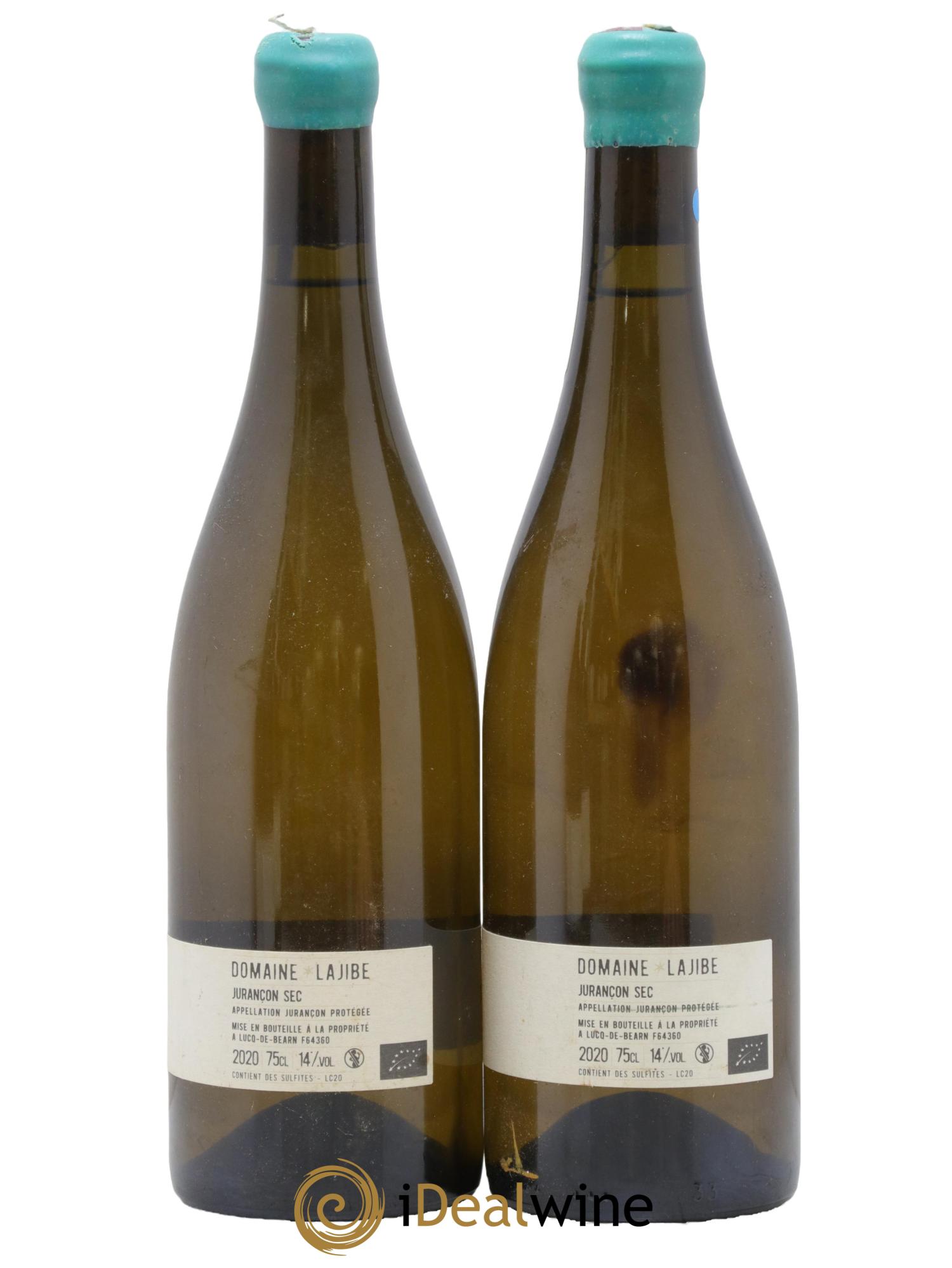 Jurançon sec Carmeret Domaine Lajibe - Jean-Baptiste Semmartin 2020 - Lot of 2 bottles - 1