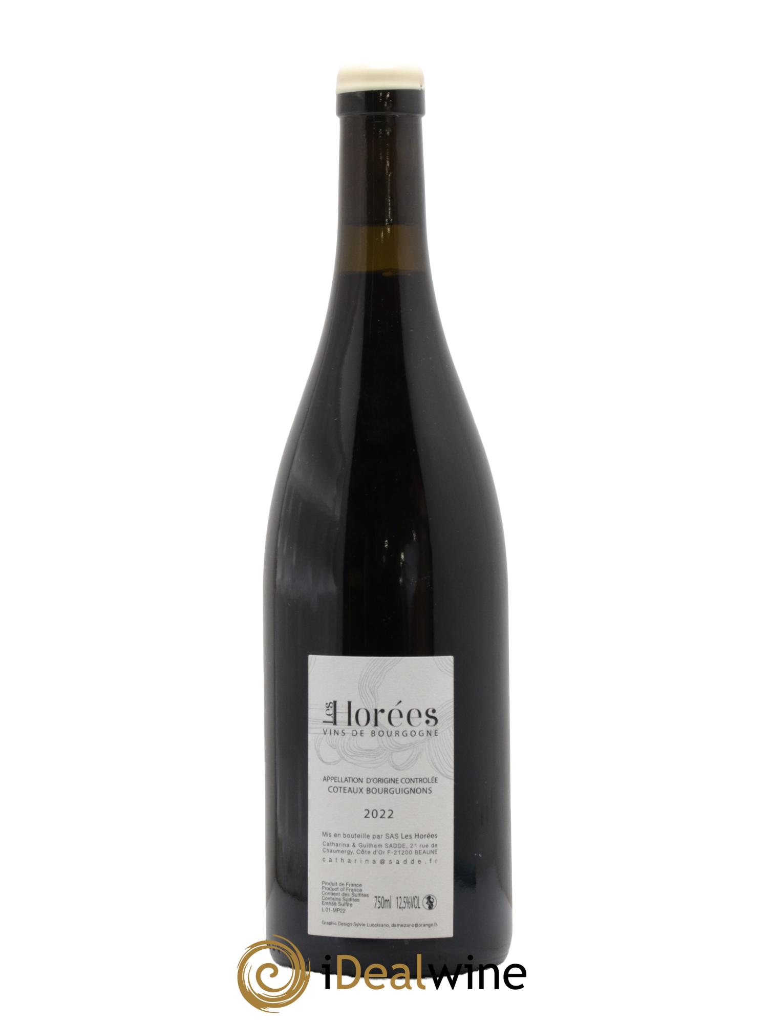 Côteaux Bourguignons Mon Poulain Les Horées 2022 - Lot of 1 bottle - 1