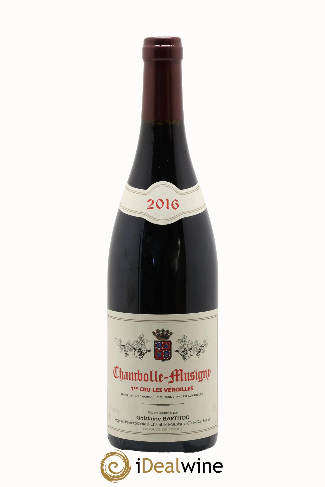Chambolle-Musigny 1er Cru Les Véroilles Ghislaine Barthod 2016 - Posten von 1 Flasche - 0