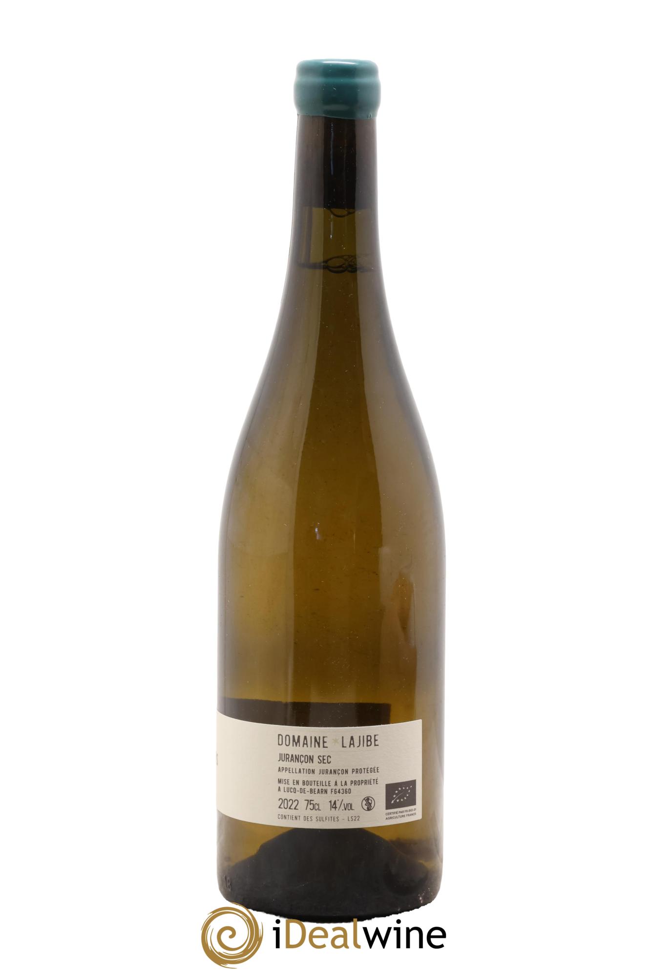 Jurançon sec Serres-Seques Domaine Lajibe - Jean-Baptiste Semmartin 2022 - Lot de 1 bouteille - 1