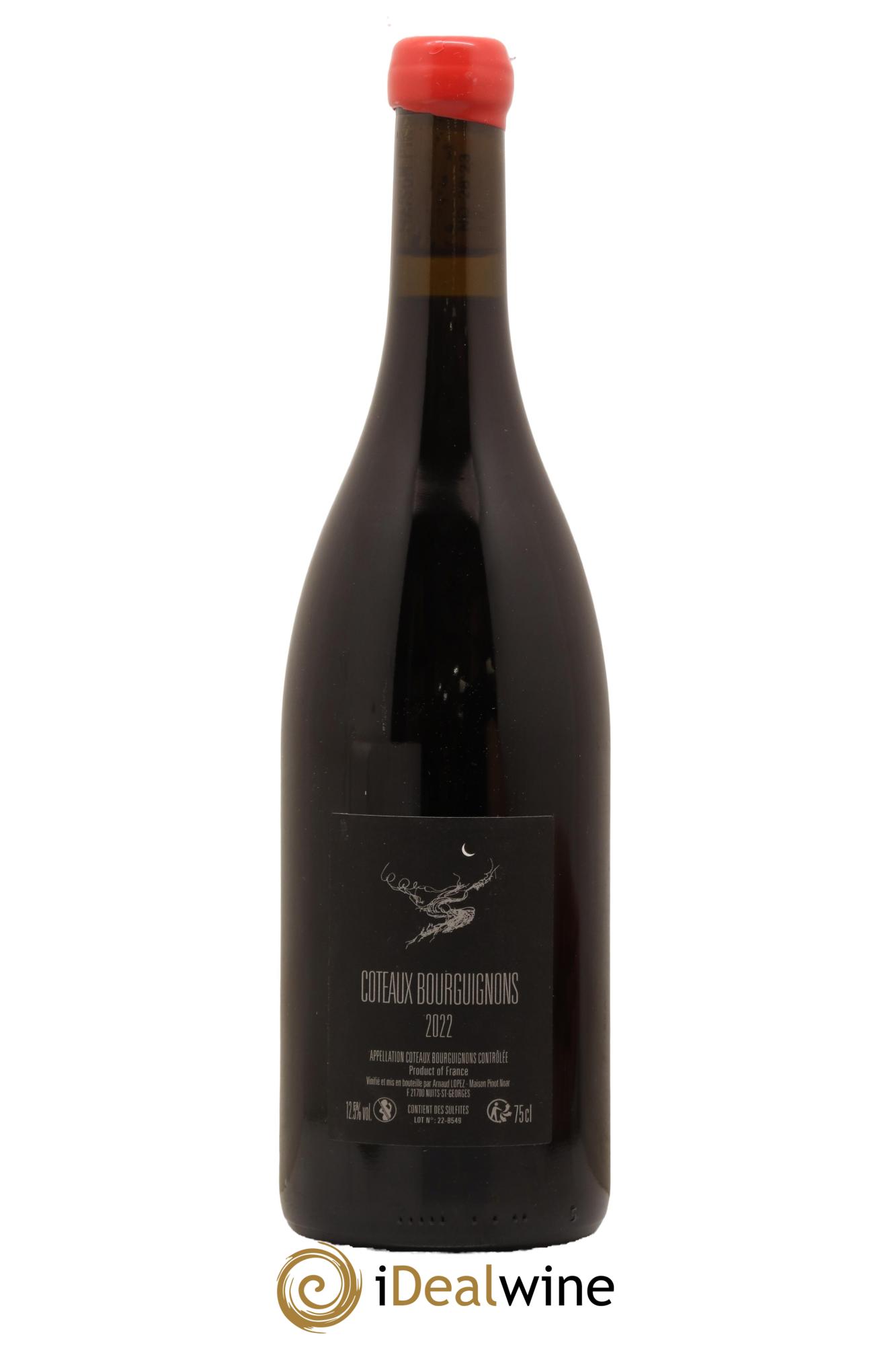 Coteaux Bourguignons Arnaud Lopez 2022 - Lot de 1 bouteille - 1