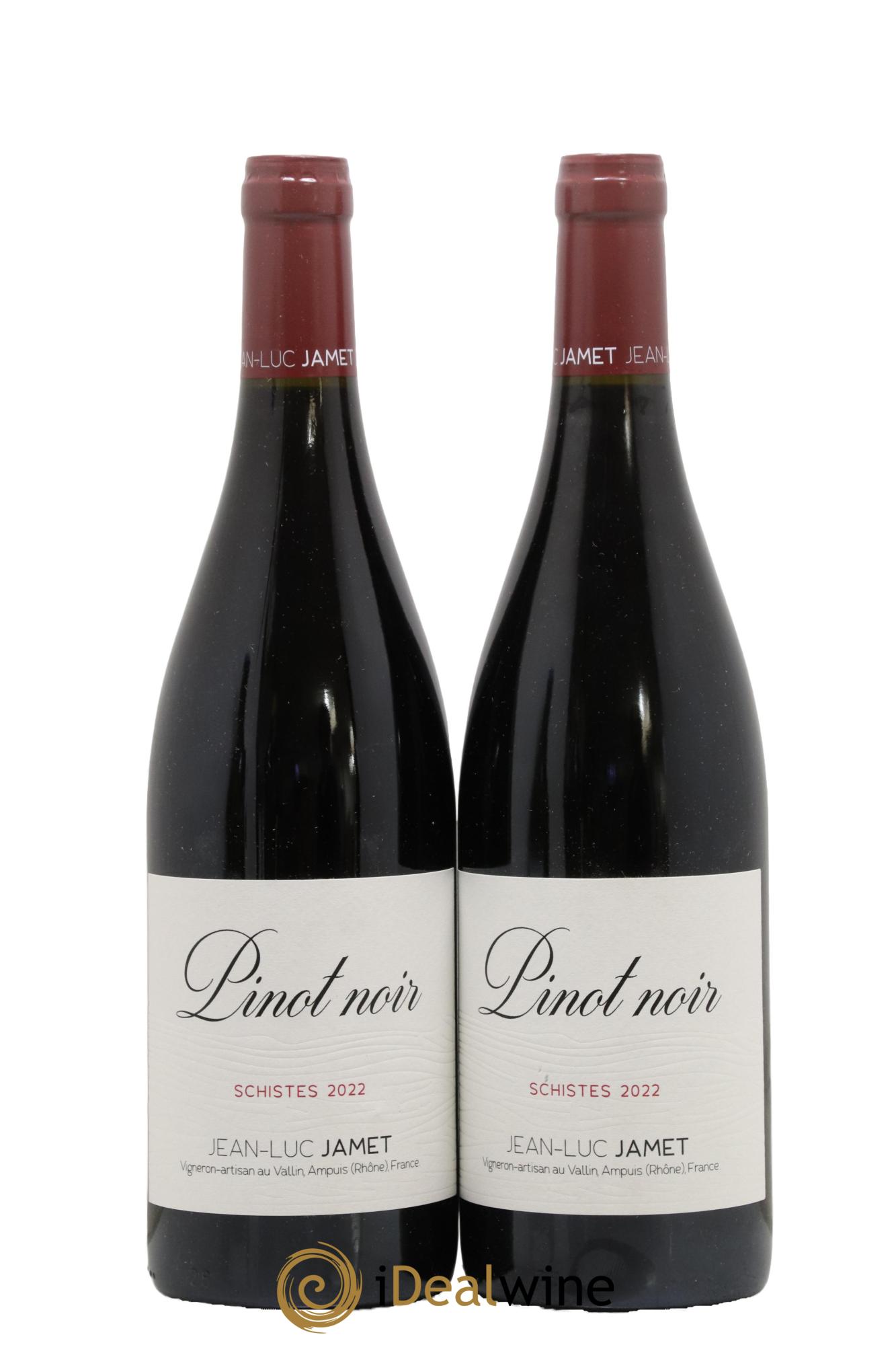Collines Rhodaniennes Schistes Pinot Noir Jean-Luc Jamet 2022 - Lot de 2 bouteilles - 0