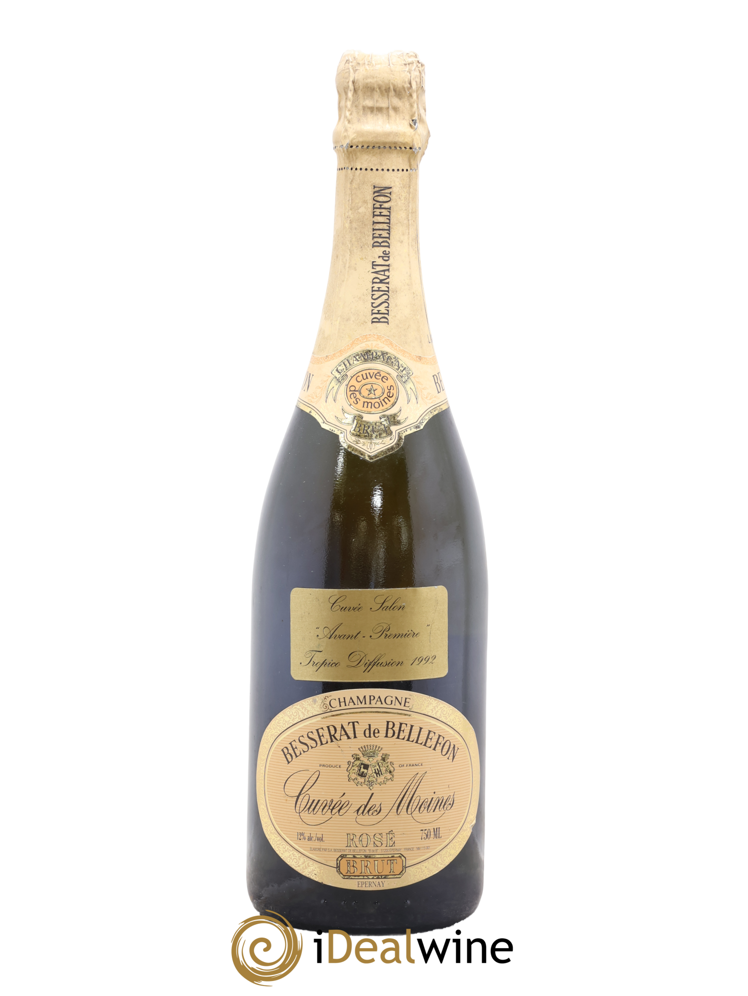 Cuvée des Moines Besserat de Bellefon - Lot de 1 bouteille - 0