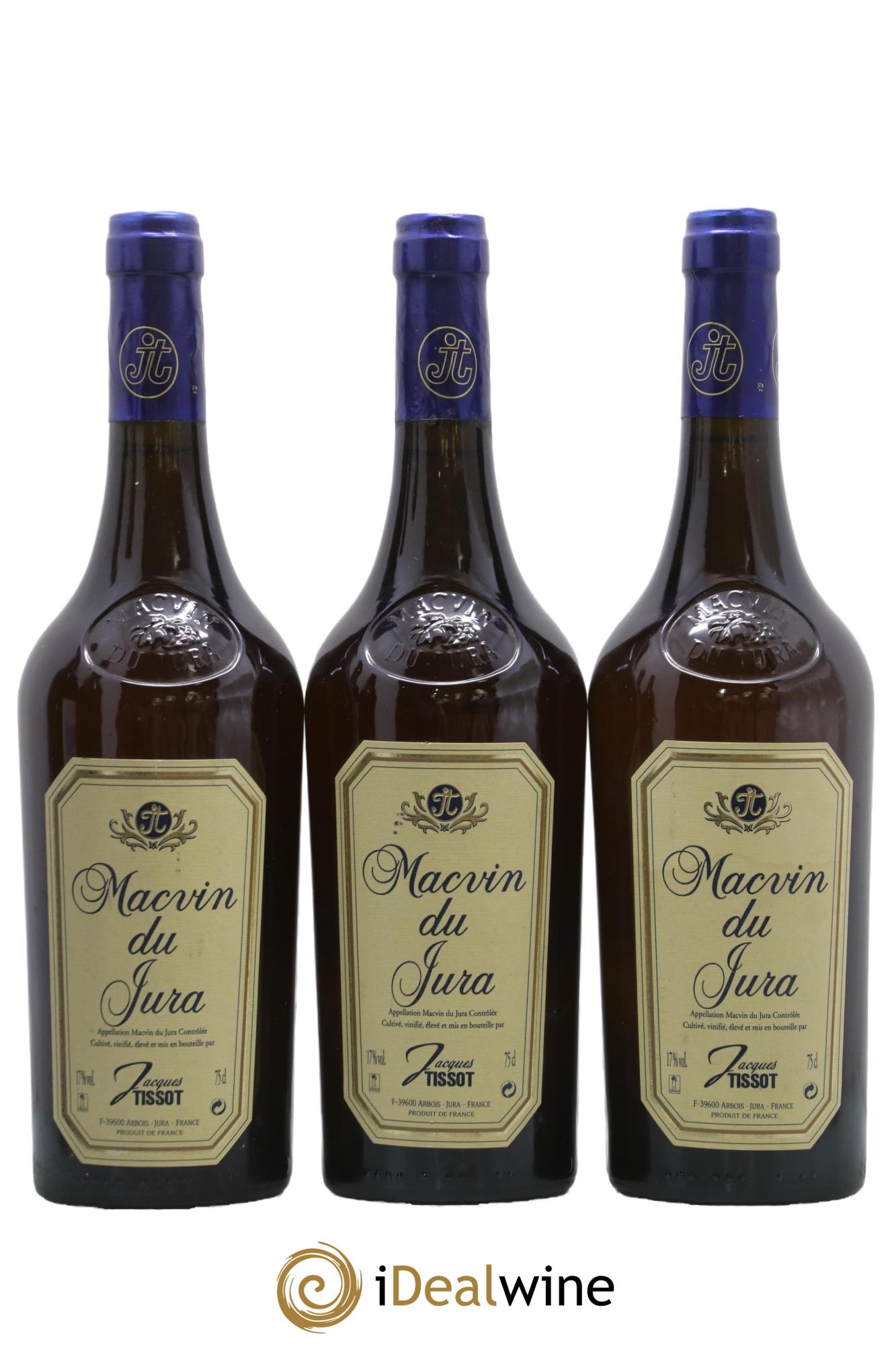 Macvin du Jura Jacques Tissot - Lot de 3 bouteilles - 0