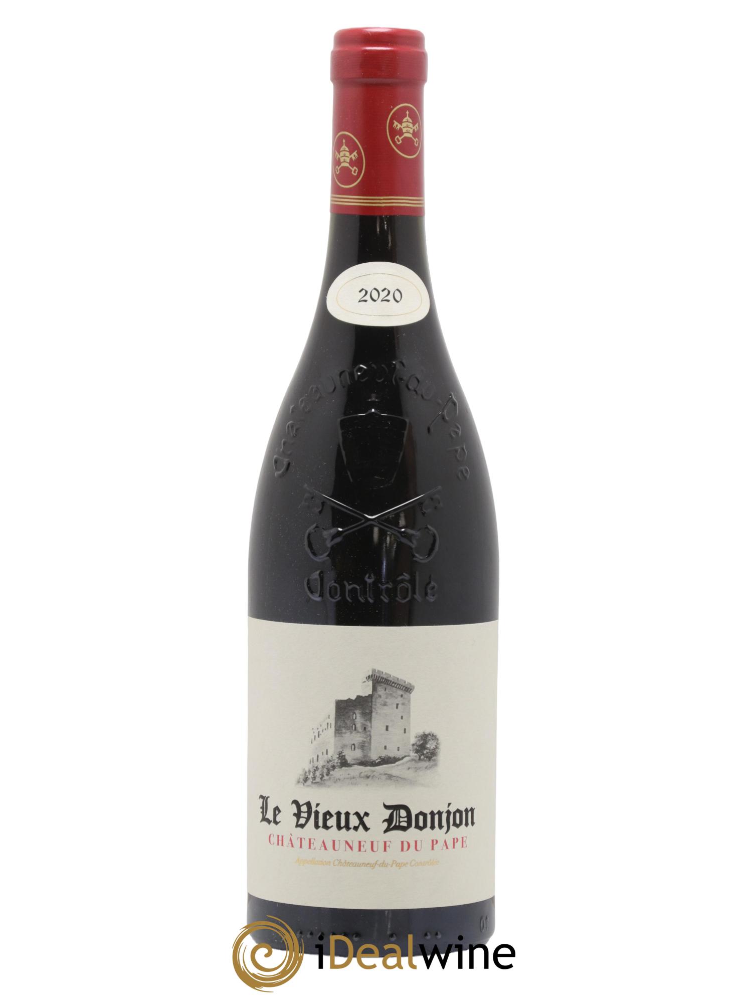 Châteauneuf-du-Pape Le Vieux Donjon Michel Lucien 2020 - Lot de 1 bouteille - 0