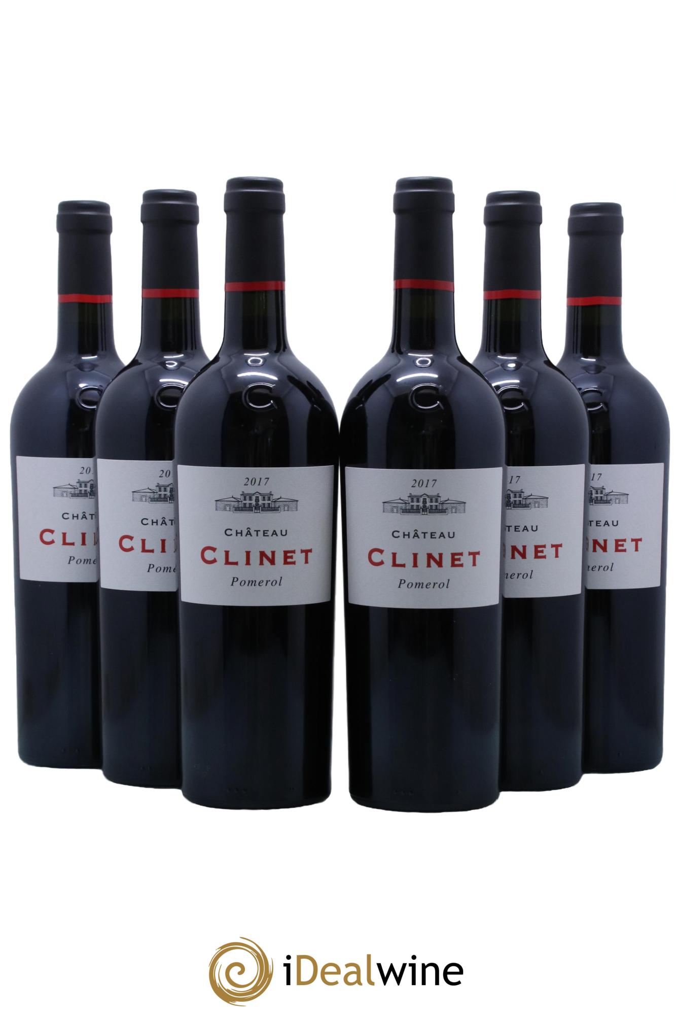 Château Clinet 2017 - Lot de 6 bouteilles - 0