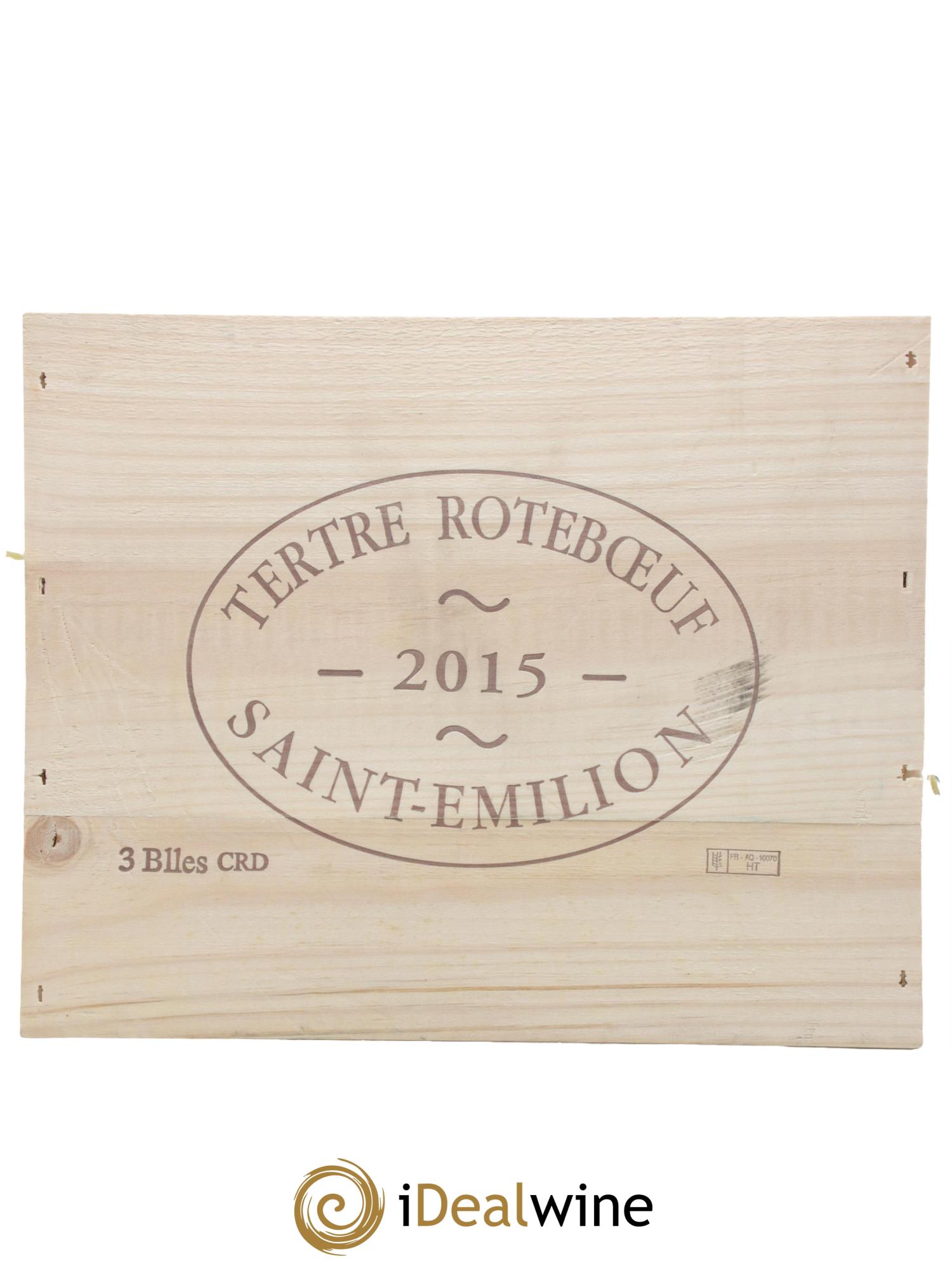 Château Tertre Roteboeuf 2015 - Lot of 3 bottles - 2
