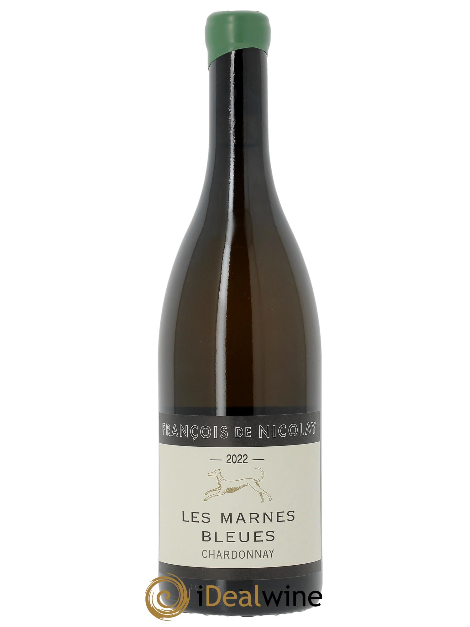 Côtes du Jura Chardonnay Les Marnes Bleues François de Nicolay  2022 - Lotto di 1 bottiglia - 0