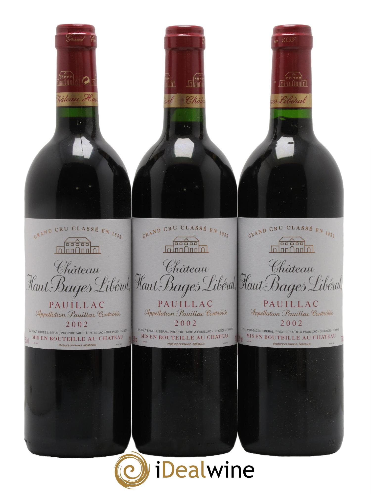 Château Haut Bages Libéral 5ème Grand Cru Classé 2002 - Lot de 12 bouteilles - 2