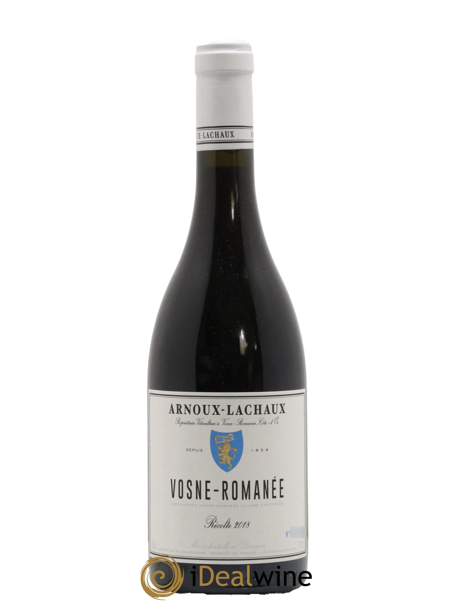 Vosne-Romanée Arnoux-Lachaux (Domaine) 2018 - Lot de 1 bouteille - 0