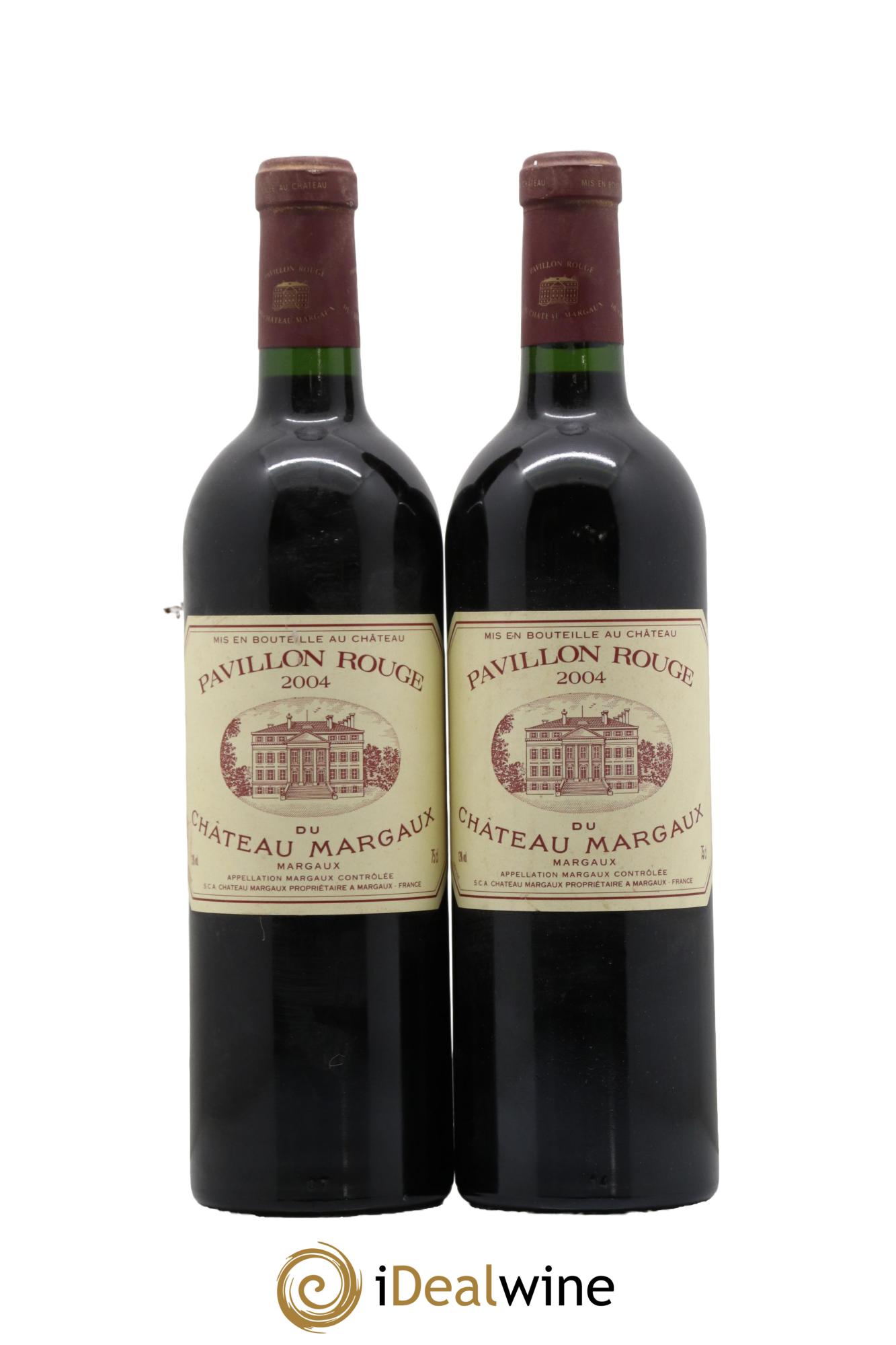 Pavillon Rouge du Château Margaux Second Vin 2004 - Lot de 2 bouteilles - 0
