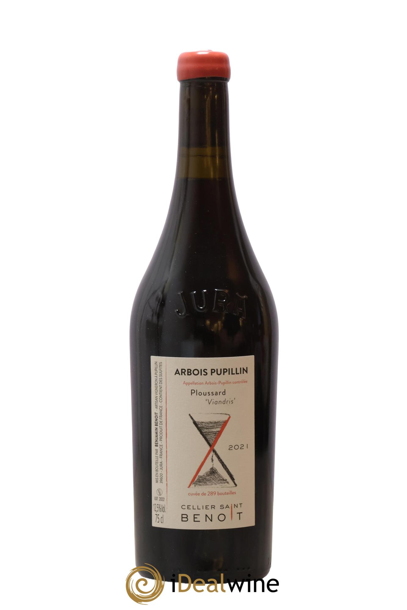 Arbois Viandris Cellier Saint Benoît 2021 - Lot de 1 bouteille - 0