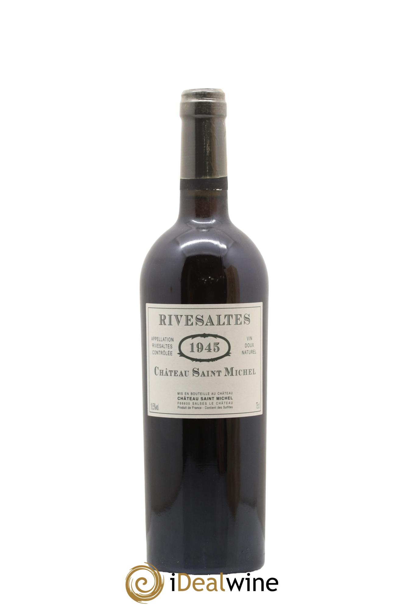 Rivesaltes Château Saint-Michel 1945 - Lotto di 1 bottiglia - 1