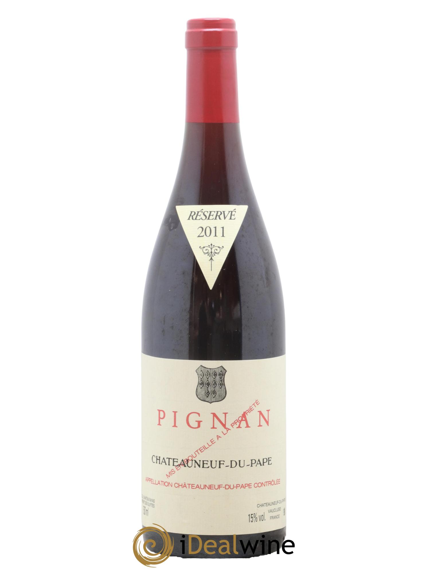 Châteauneuf-du-Pape Pignan Emmanuel Reynaud 2011 - Posten von 1 Flasche - 0