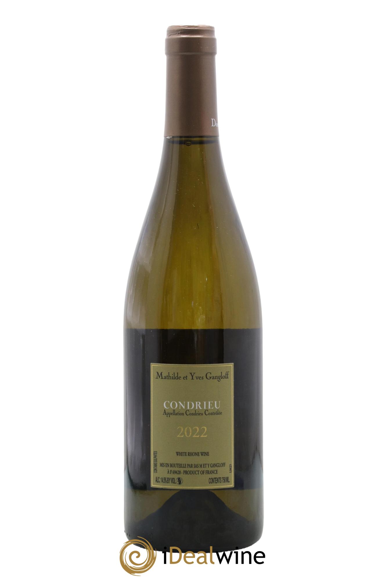 Condrieu Domaine Gangloff (Domaine) 2022 - Lot de 1 bouteille - 1
