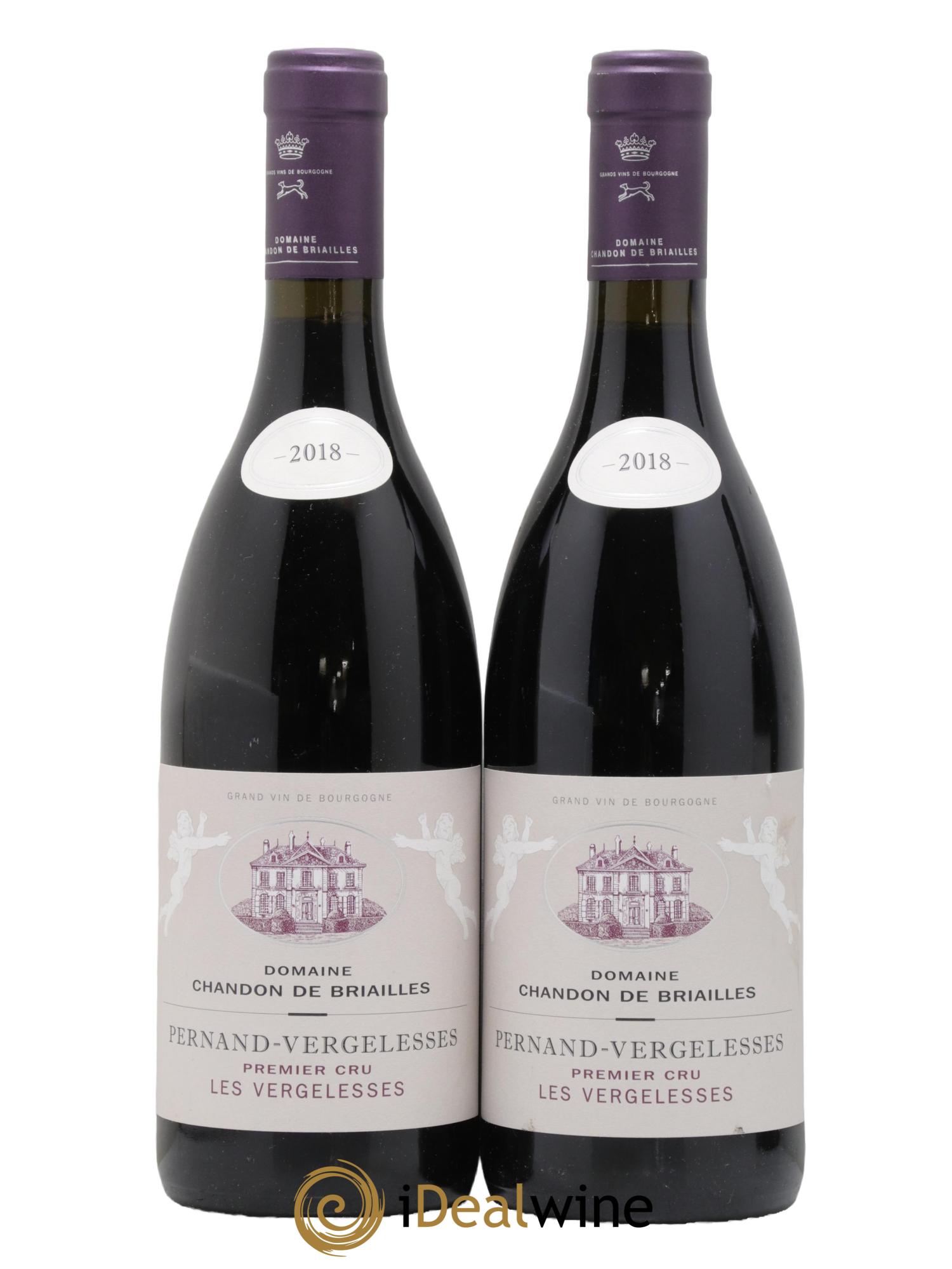 Pernand-Vergelesses 1er Cru Les Vergelesses Chandon de Briailles 2018 - Lot de 2 bouteilles - 0