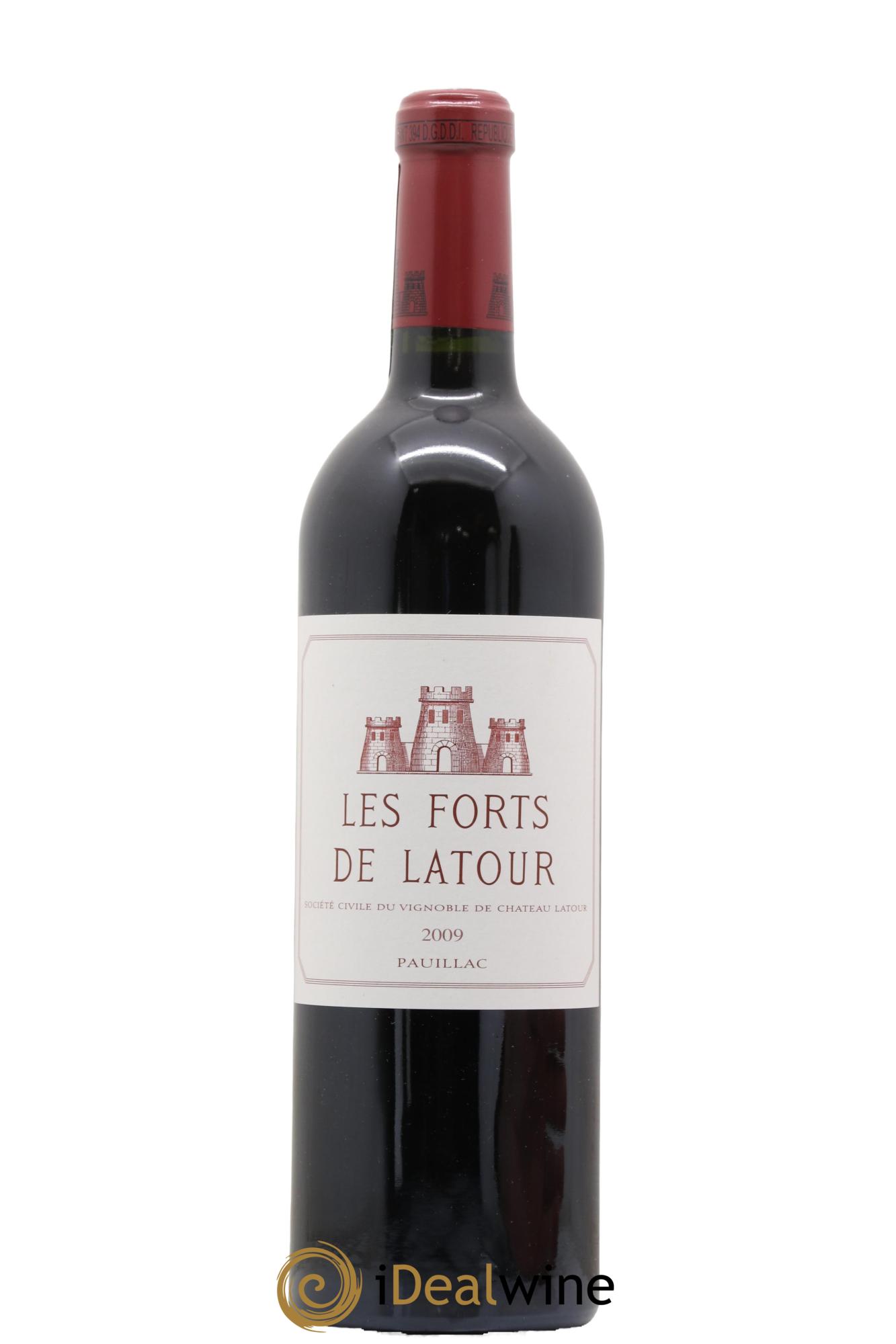 Les Forts de Latour Second Vin 2009 - Lot de 1 bouteille - 0