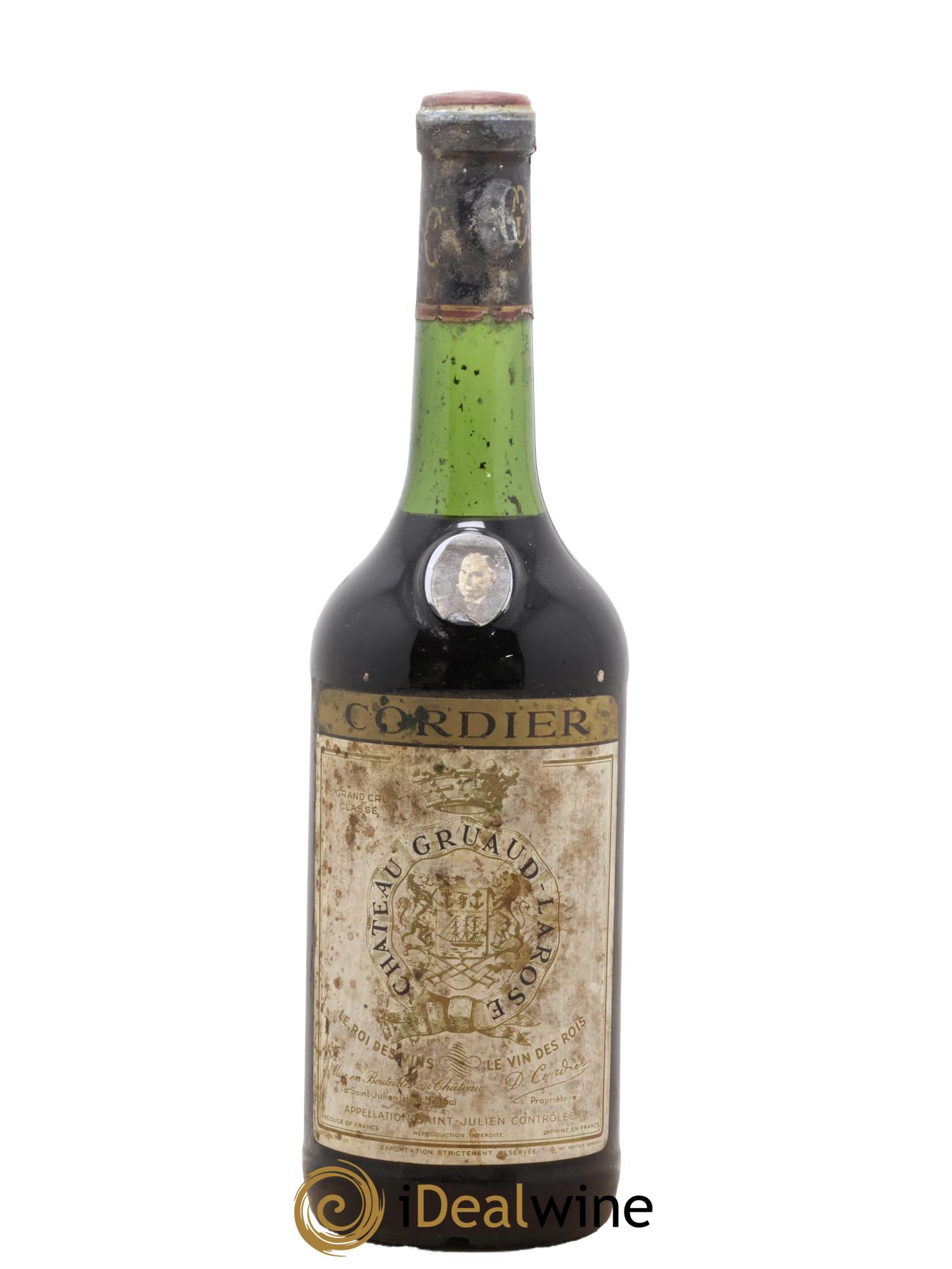 Château Gruaud Larose 2ème Grand Cru Classé 1964 - Lotto di 1 bottiglia - 0