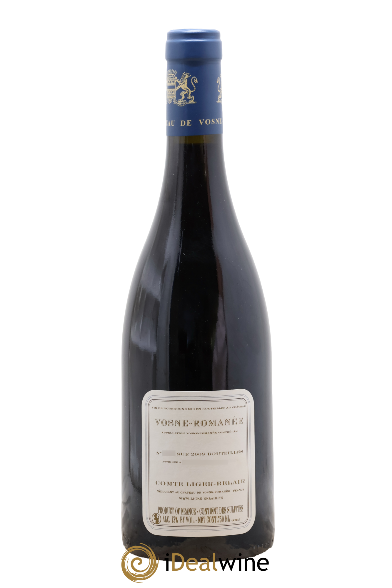Vosne-Romanée Comte Liger-Belair (Domaine du) 2012 - Lot of 1 bottle - 1