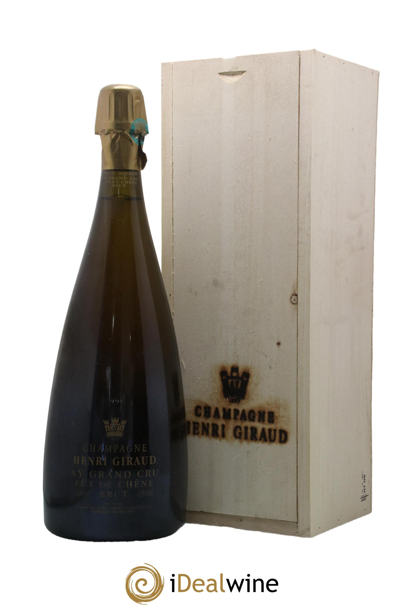 Aÿ Grand Cru Brut Fût de Chêne Henri Giraud 1998 - Lot de 1 magnum - 0