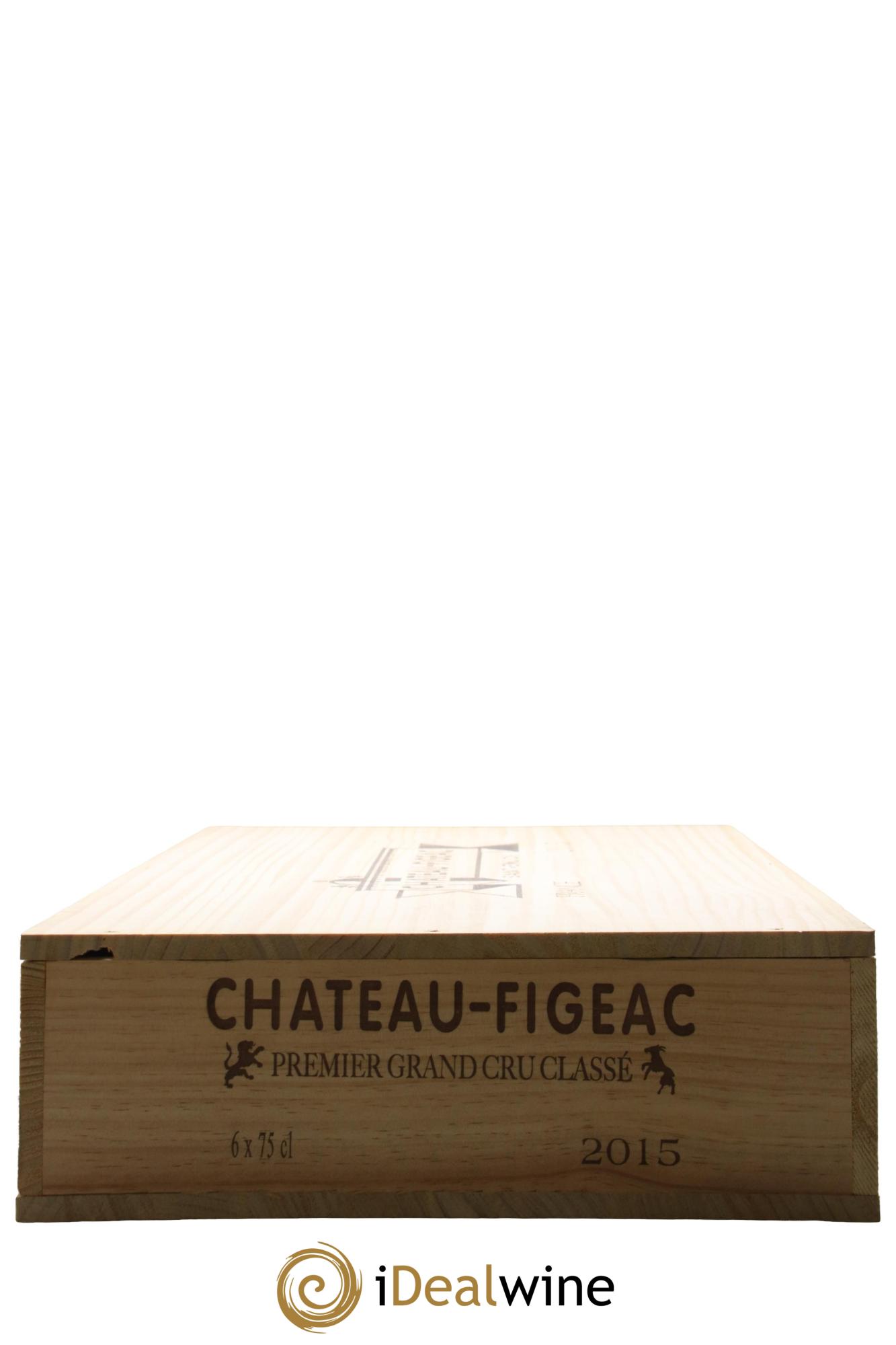 Château Figeac 1er Grand Cru Classé A 2015 - Lot of 6 bottles - 5