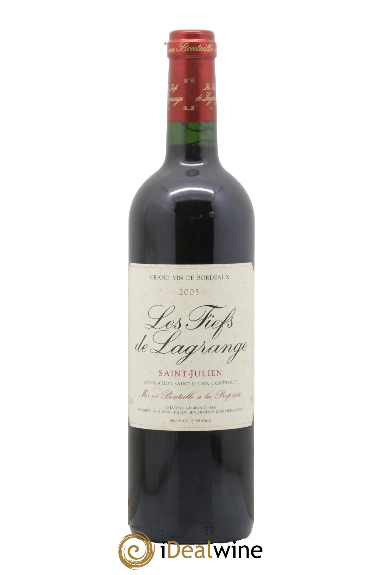 Les Fiefs de Lagrange Second Vin 2005 - Lot de 1 bouteille - 0
