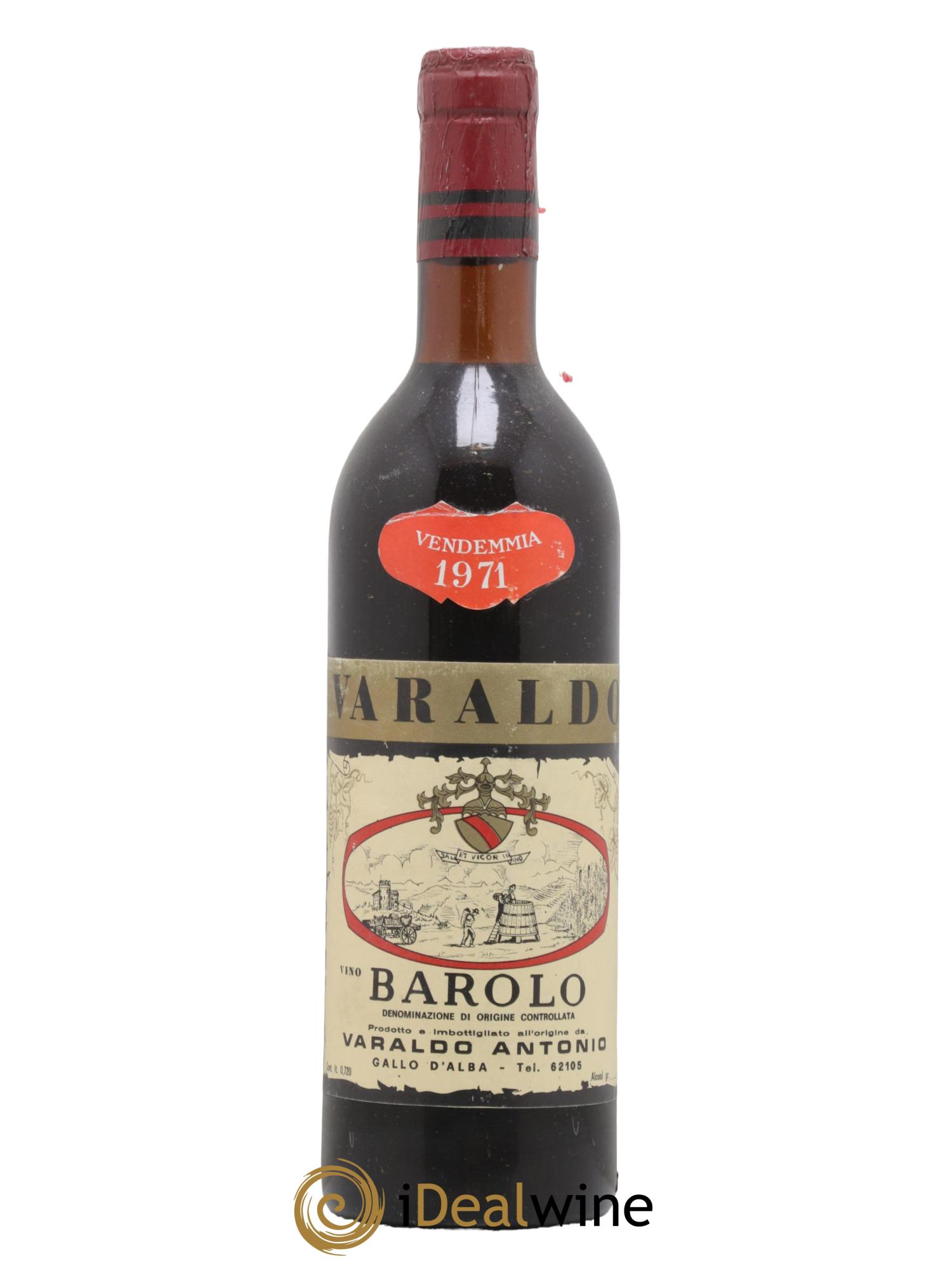 Barolo Antonio Varaldo 1971 - Lot de 1 bouteille - 0