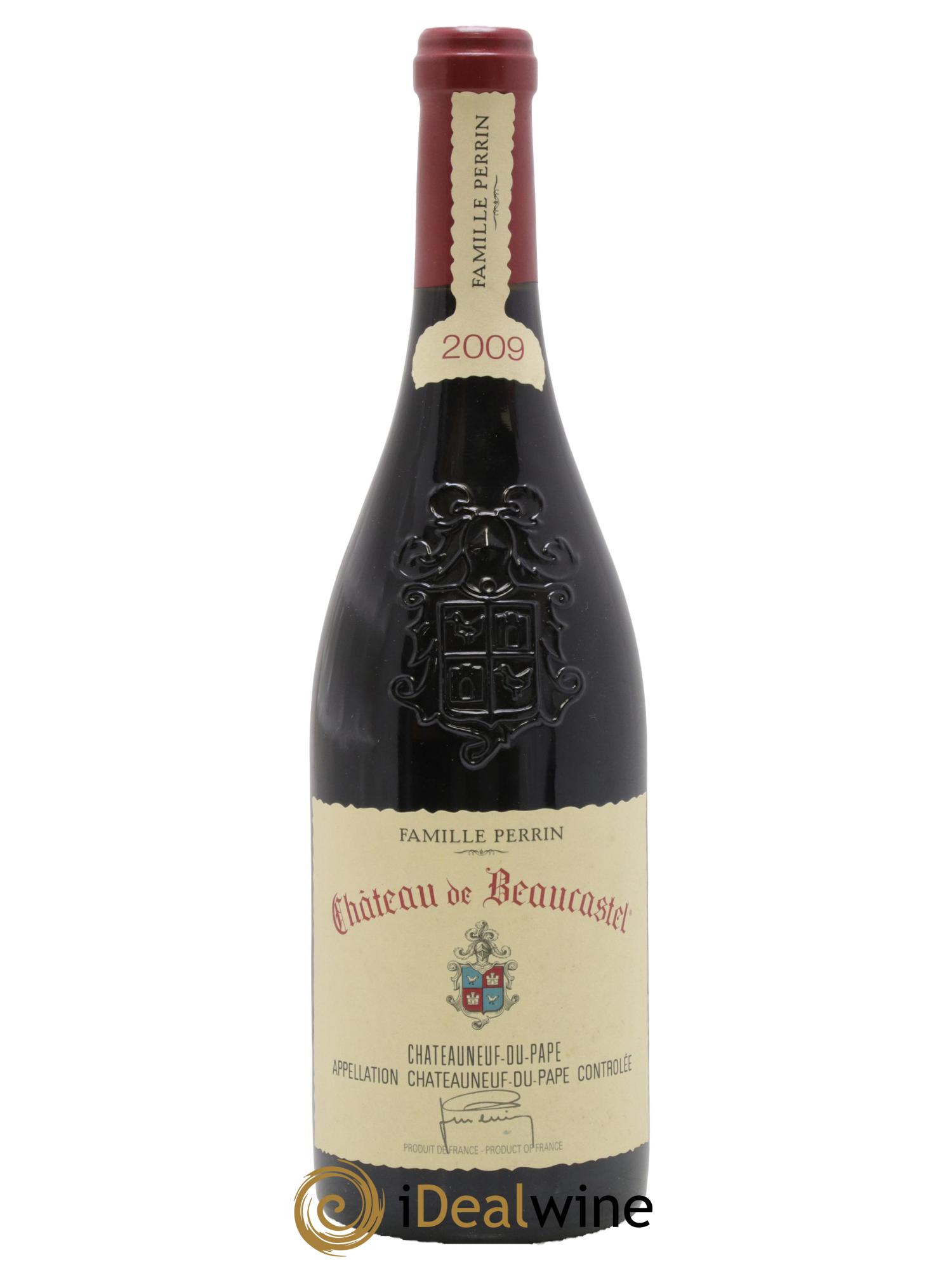 Châteauneuf-du-Pape Château de Beaucastel Famille Perrin 2009 - Lot de 1 bouteille - 0