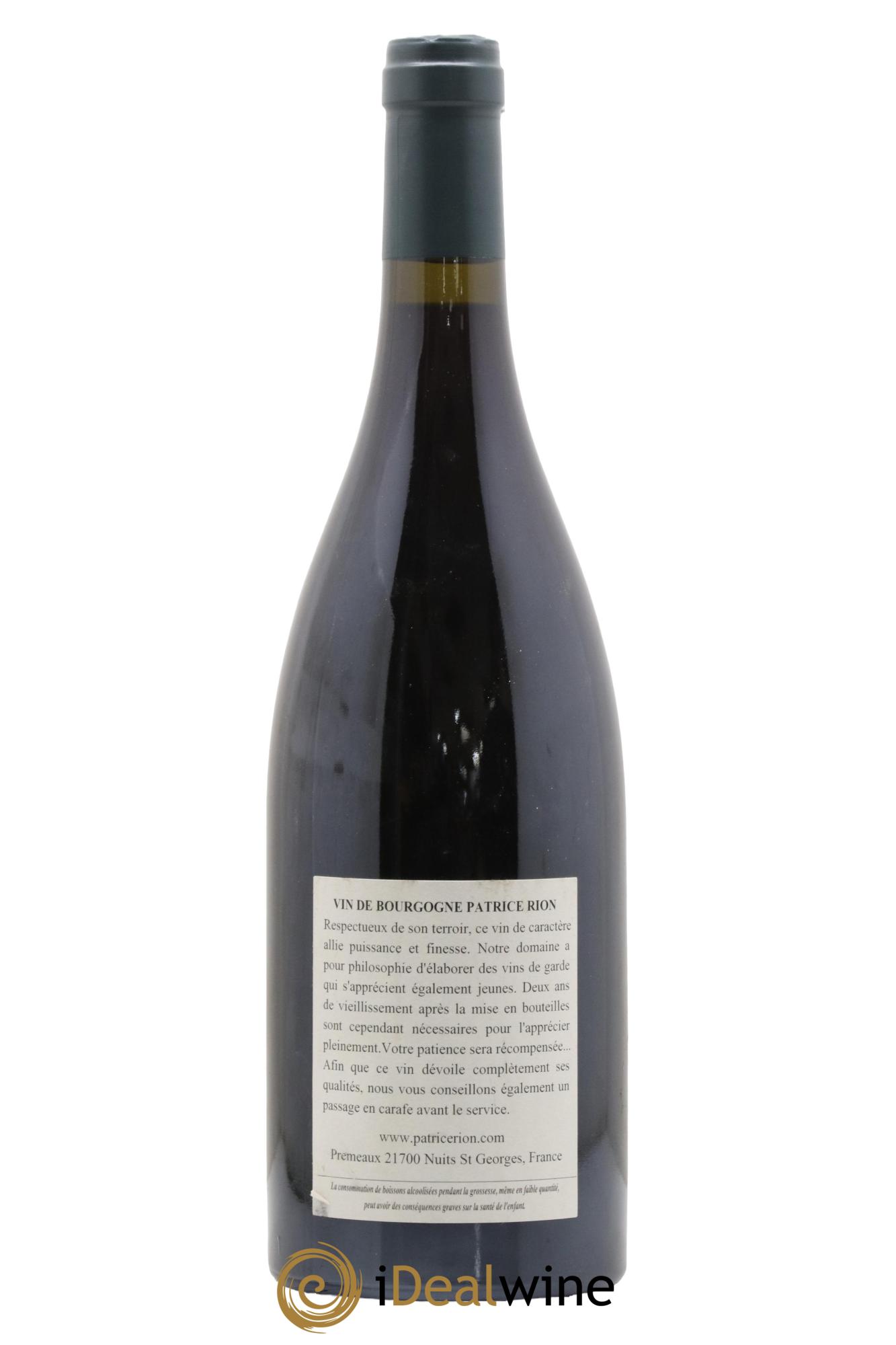 Chambolle-Musigny 1er Cru Les Amoureuses Patrice Rion (Domaine) 2009 - Lot of 1 bottle - 1