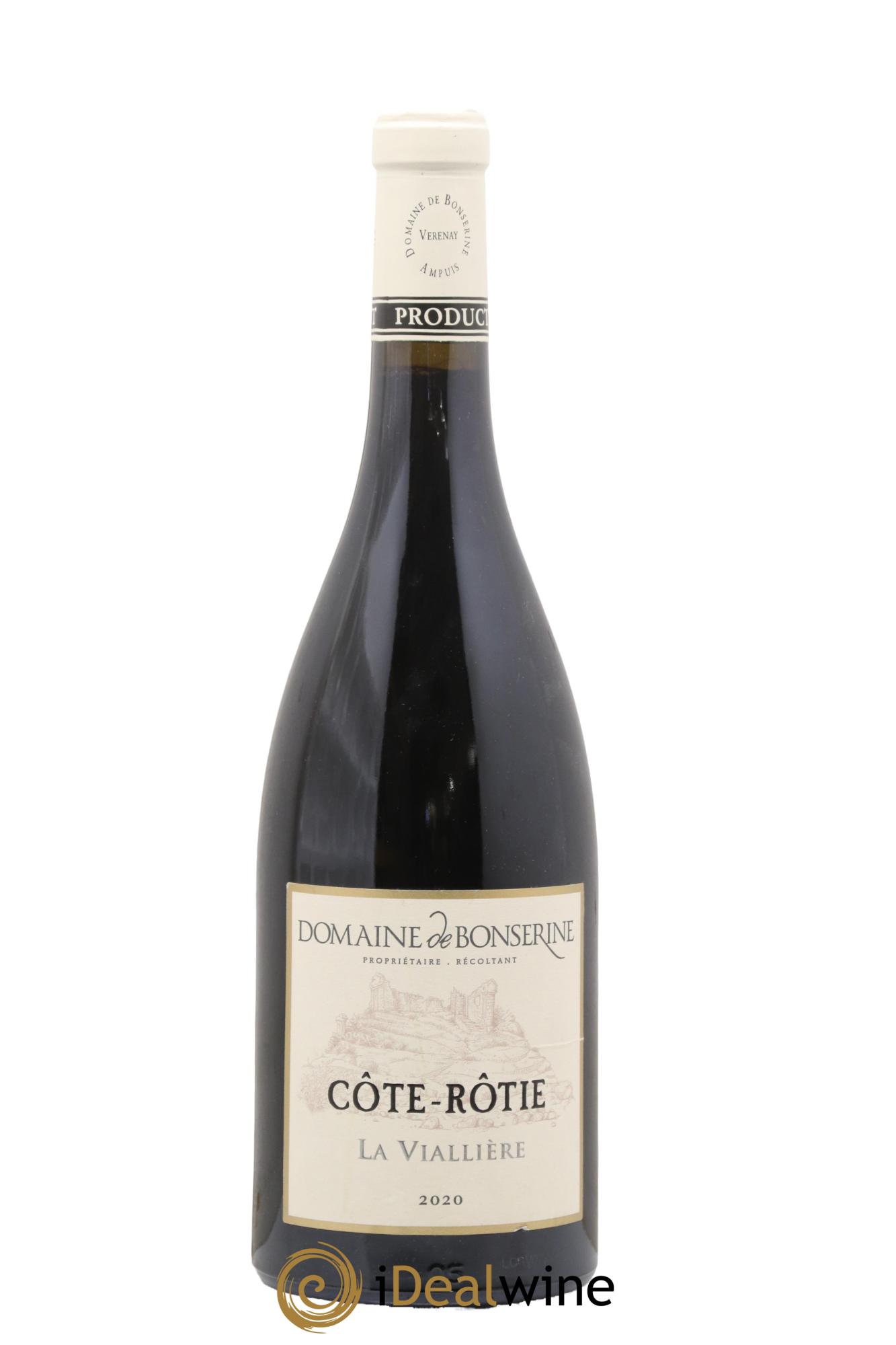 Côte-Rôtie La Viallière Bonserine (Domaine de) 2020 - Lot of 1 bottle - 0