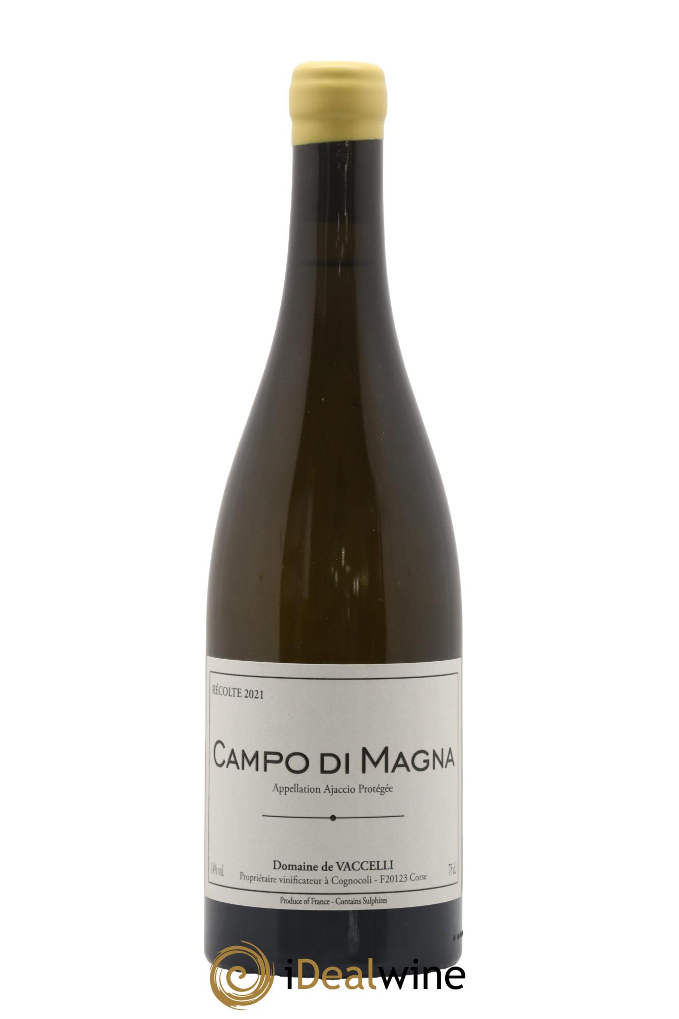 Ajaccio Campo di Magna Vaccelli 2021 - Lot de 1 bouteille - 0